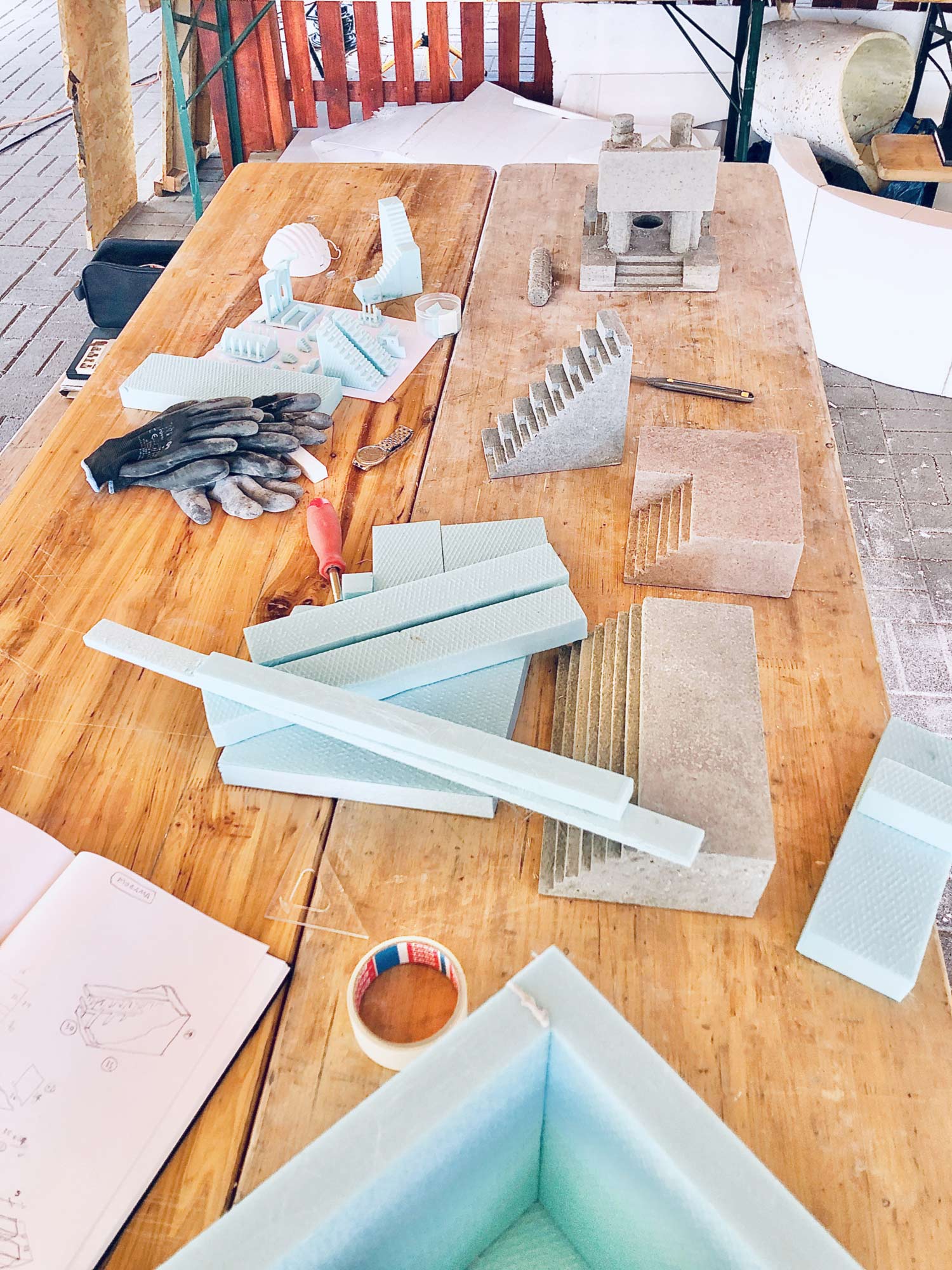 mattia listowski residence sziegetmonostor symposium of concrete beton sculpture photographie recherche memento IV budapest hongrie 2022