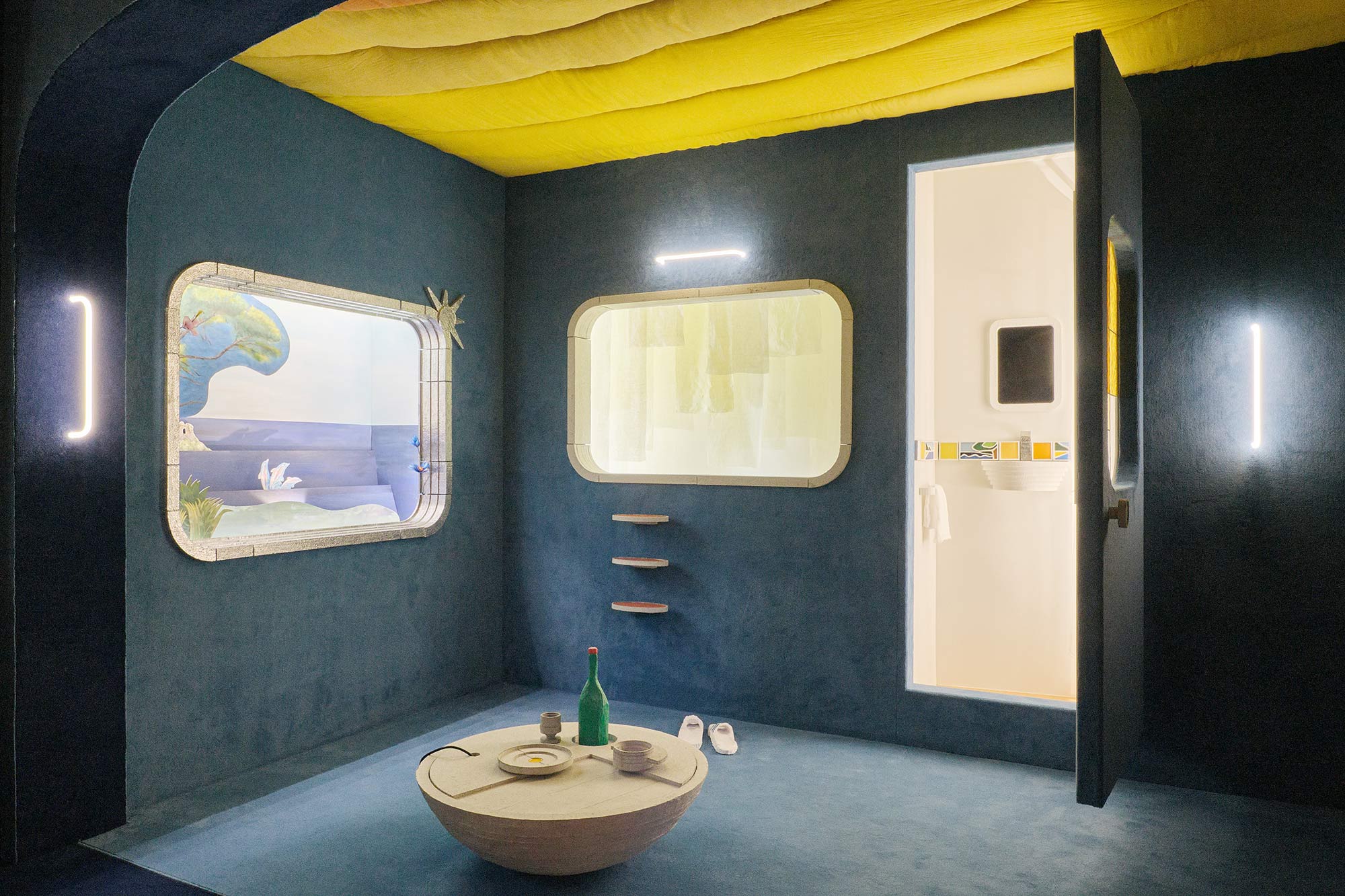 mattia listowski alice roux design parade 8 toulon piano sano lontano villa noailles hyeres exposition decor mise en scene train mediterranee prix enfants jeune public pitchouns sculpture installation paris bruxelles 2024 luc bertrand
