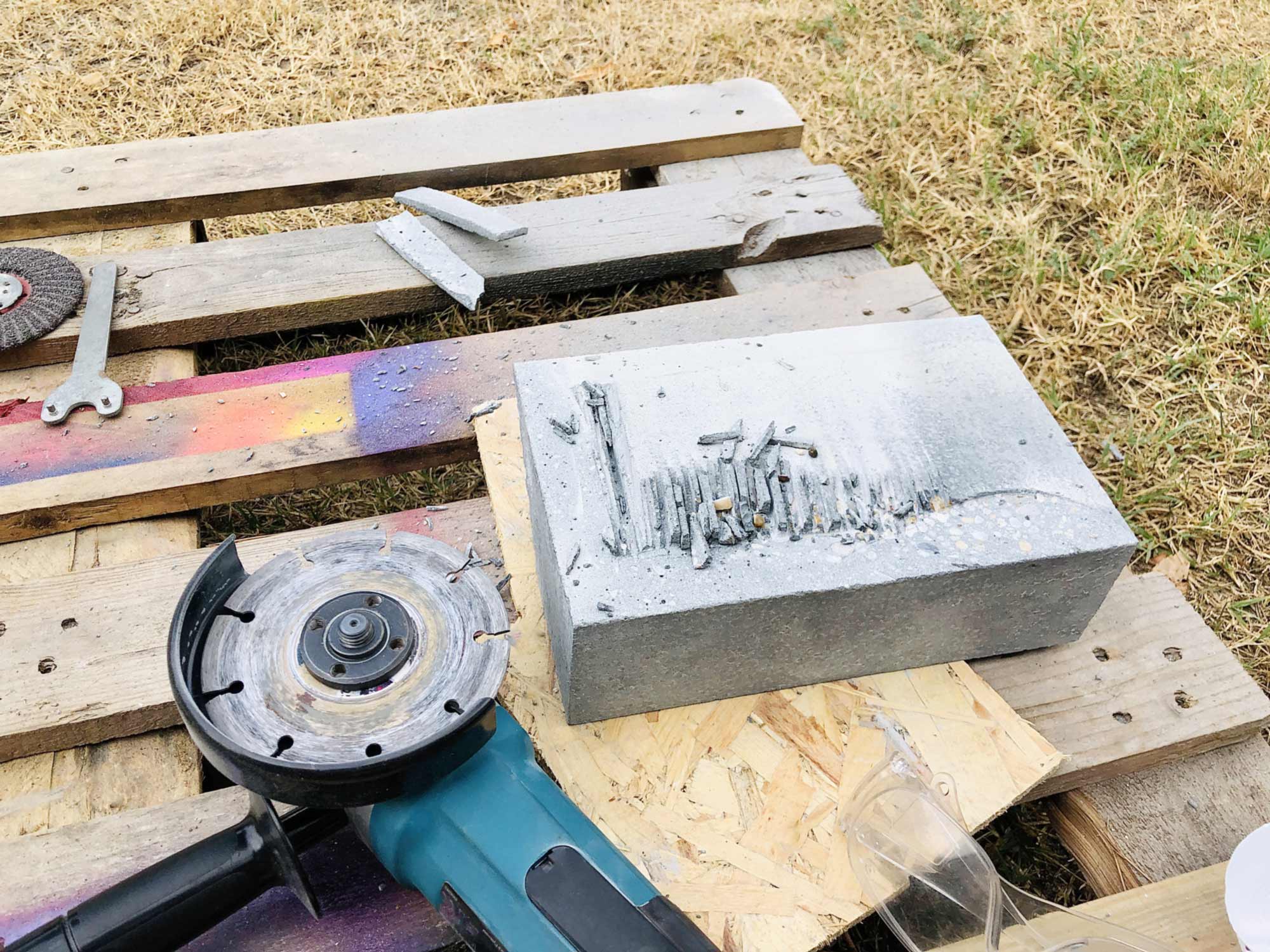 mattia listowski residence sziegetmonostor symposium of concrete beton sculpture photographie recherche memento IV budapest hongrie 2022