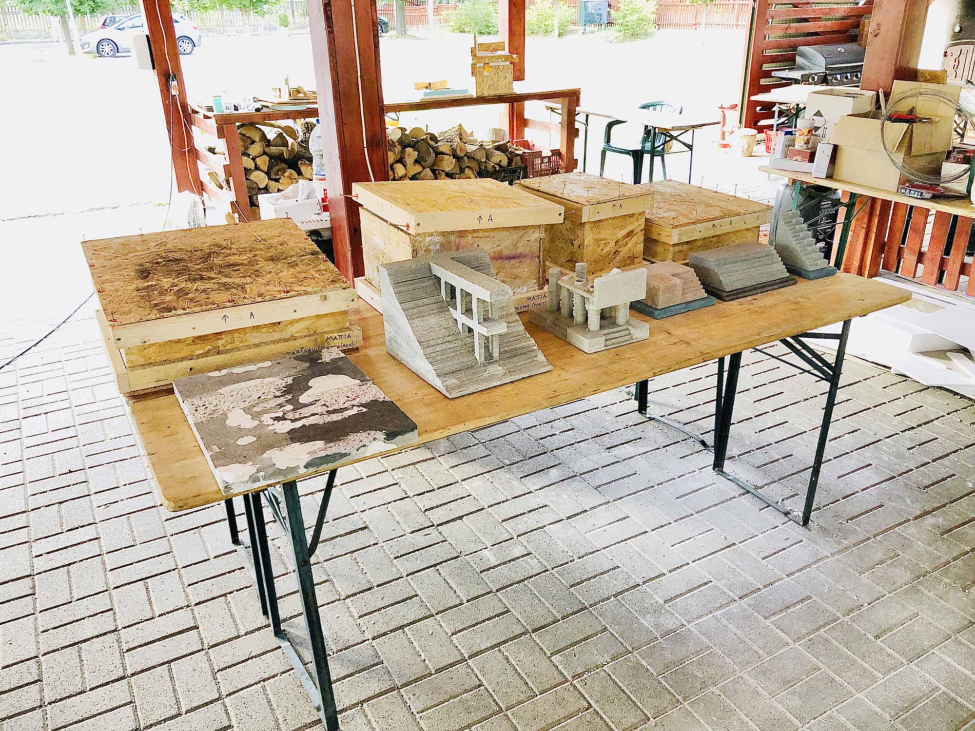 mattia listowski residence sziegetmonostor symposium of concrete beton sculpture photographie recherche memento IV budapest hongrie 2022