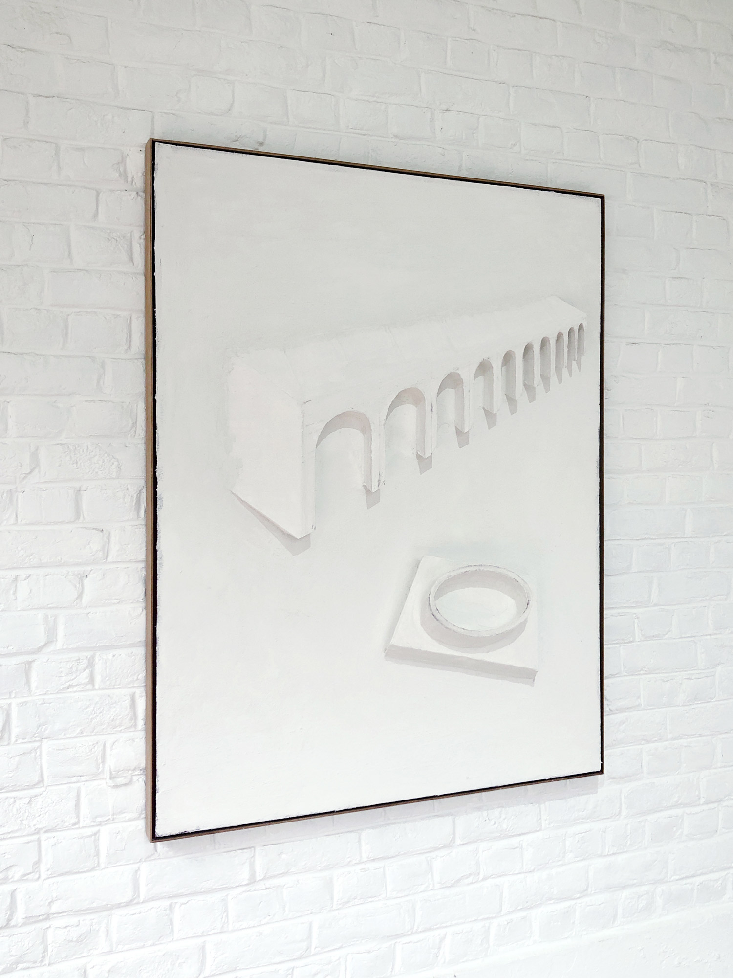 mattia listowski galerie stephanie jaax exposition duo show cyril bihain hors les ruines sculpture peinture dessin photographie installation bruxelles 2024