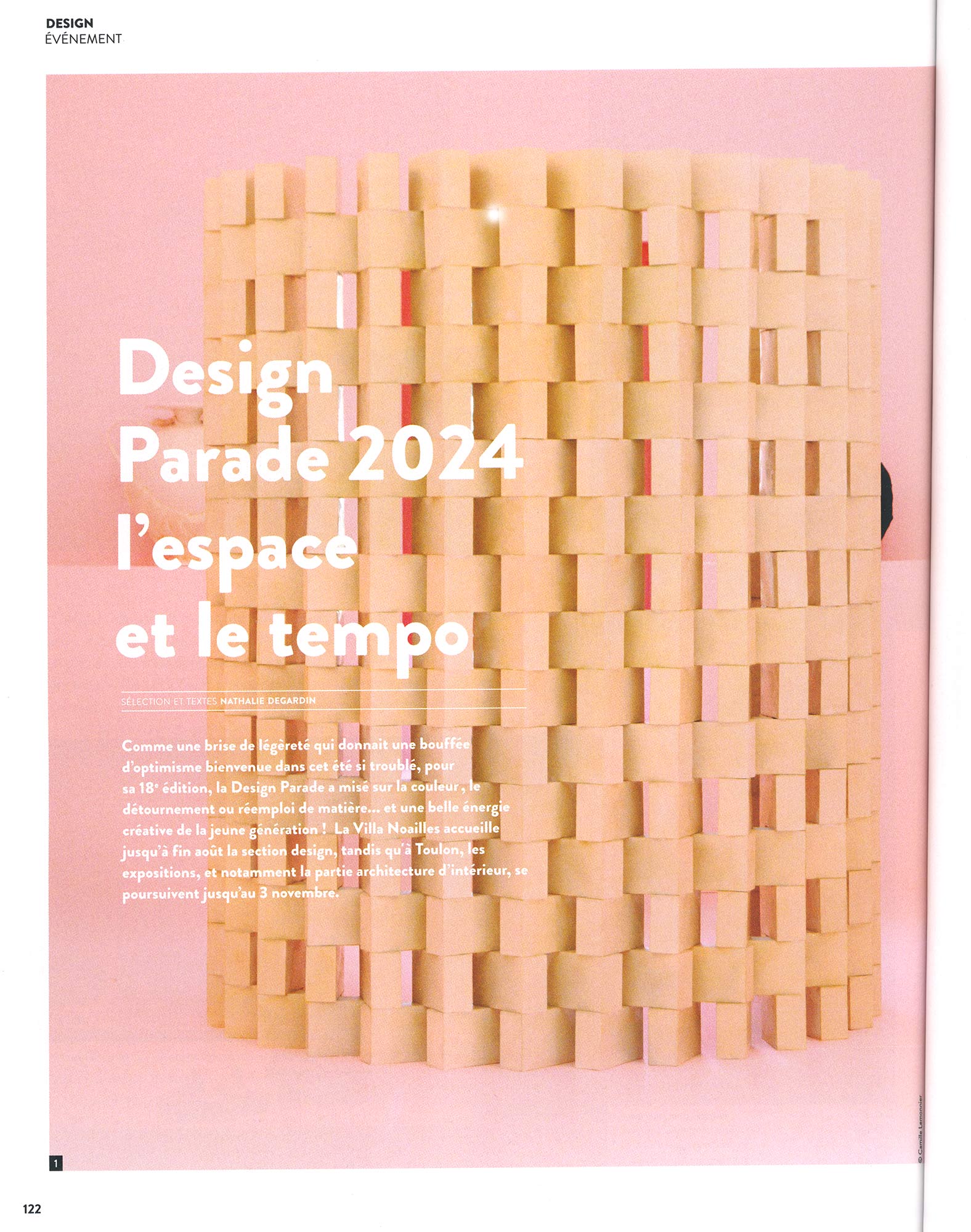 mattia listowski presse art design décoration sculpture dessin photographie a vivre voyage voyage interview couple artiste alice roux paris bruxelles hyeres villa noailles design parade piano sano lontano septembre octobre 2024