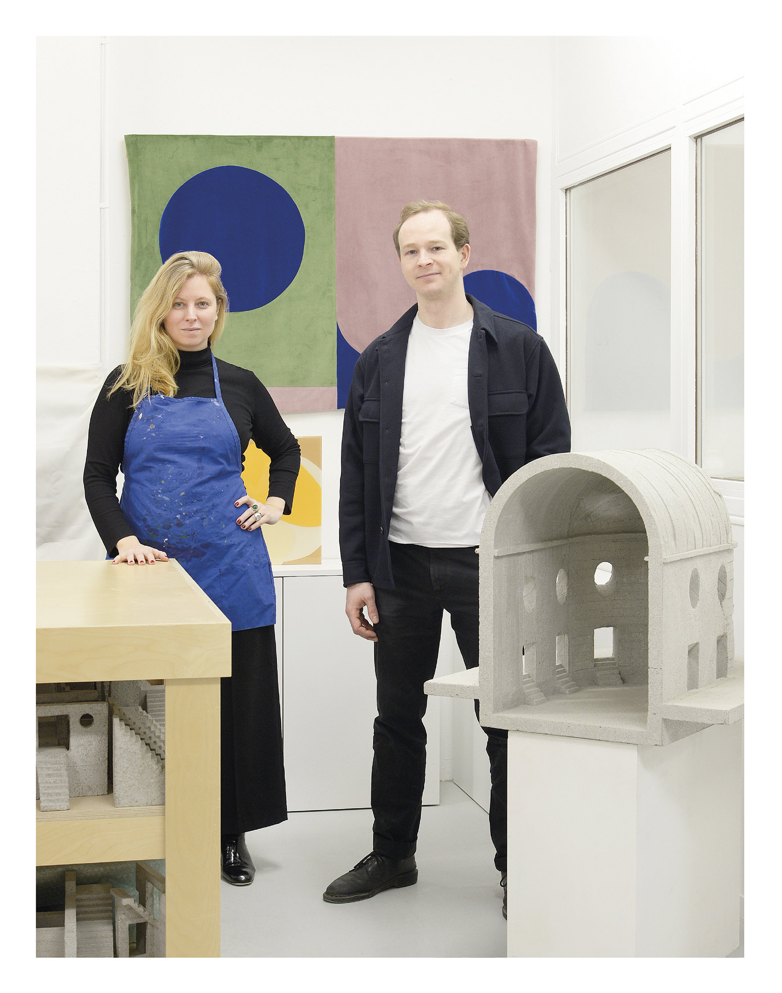 mattia listowski presse art design décoration sculpture dessin photographie ideat benelux interview couple artiste alice roux paris bruxelles hyeres villa noailles design parade piano sano lontano avril 2024