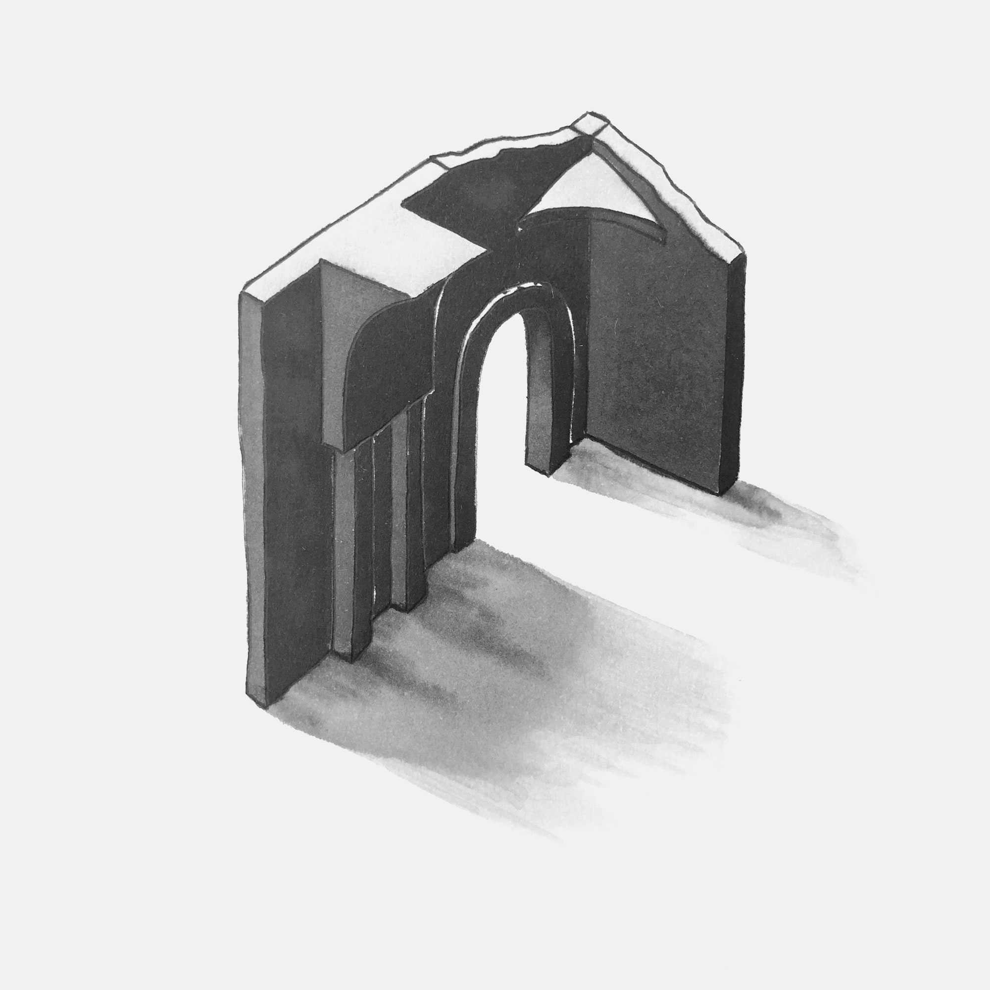 mattia listowski art décoration architecture design dessin réversible encre feutre à alcool bic noir et blanc objet oeuvre édition limitée signée paris bruxelles 2021