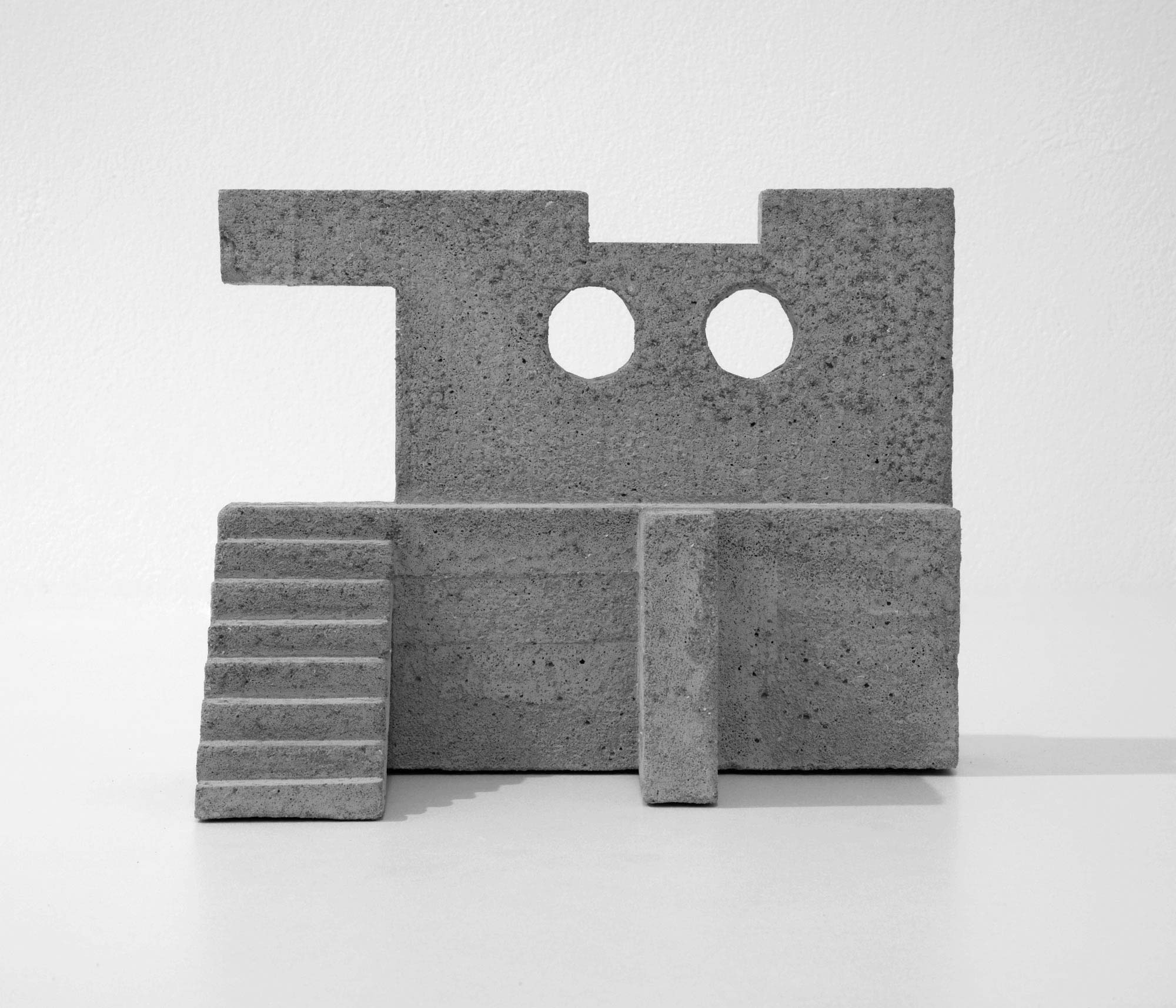 mattia listowski art design objet décoration sculpture béton moulage micro architecture maquette passage 3 édition limitée numérotée signée paris bruxelles 2019