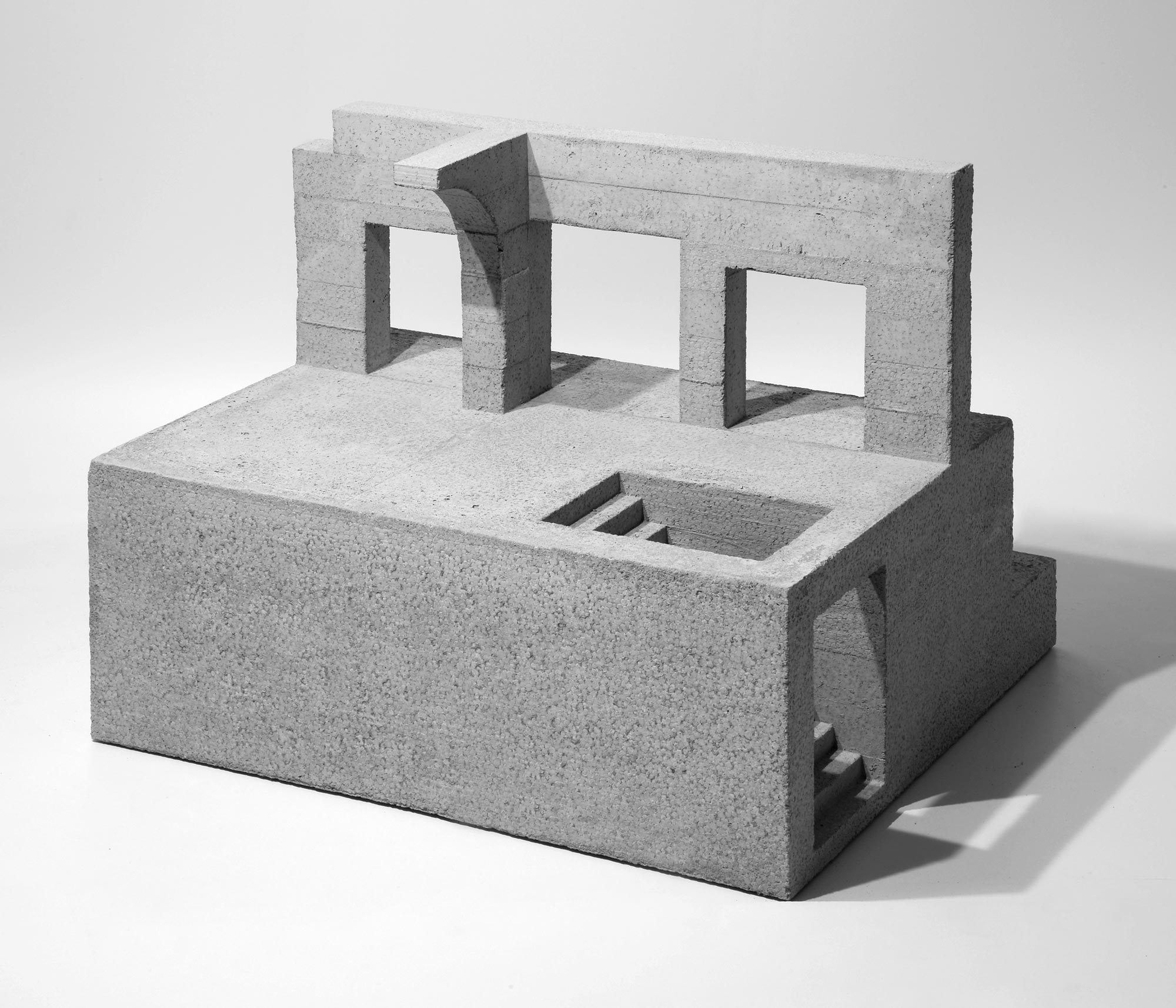 mattia listowski art design objet décoration sculpture béton moulage architecture maquette reminiscence I édition limitée numérotée signée paris bruxelles 2021