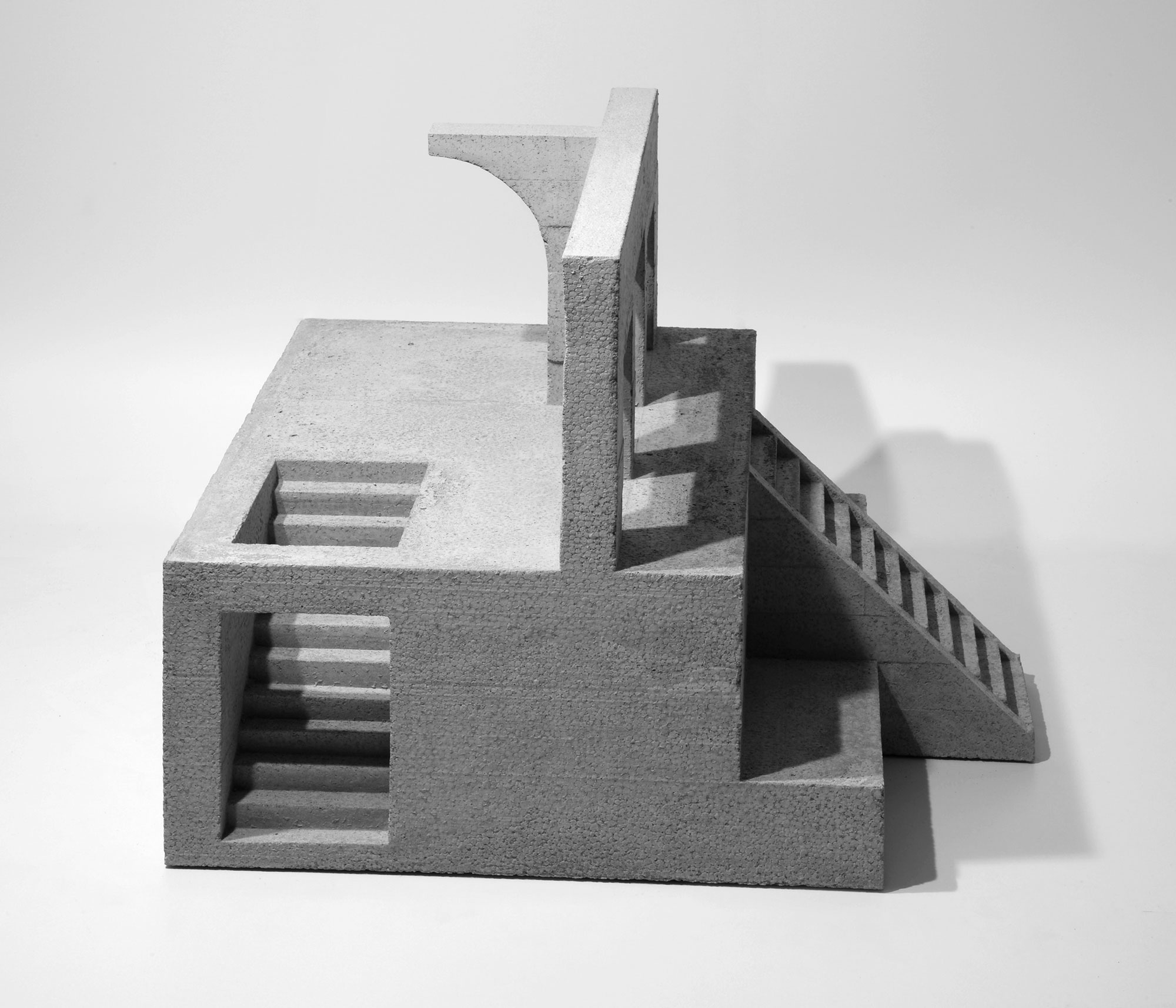 mattia listowski art design objet décoration sculpture béton moulage architecture maquette reminiscence I édition limitée numérotée signée paris bruxelles 2021