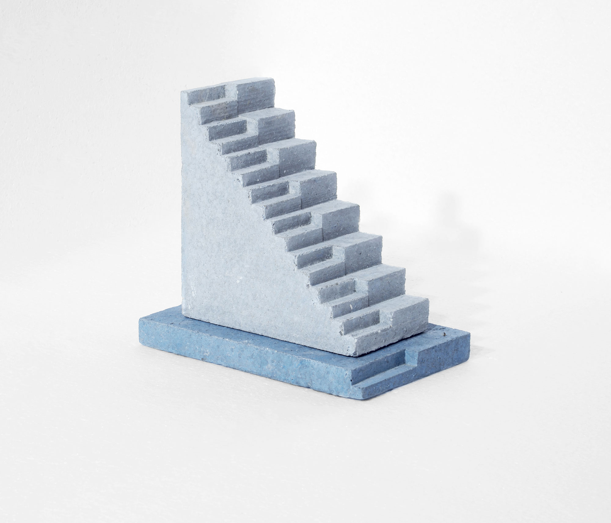 mattia listowski art design objet décoration sculpture béton moulage micro architecture maquette ruine diorama escalier dedouble édition limitée numérotée signée paris bruxelles 2022