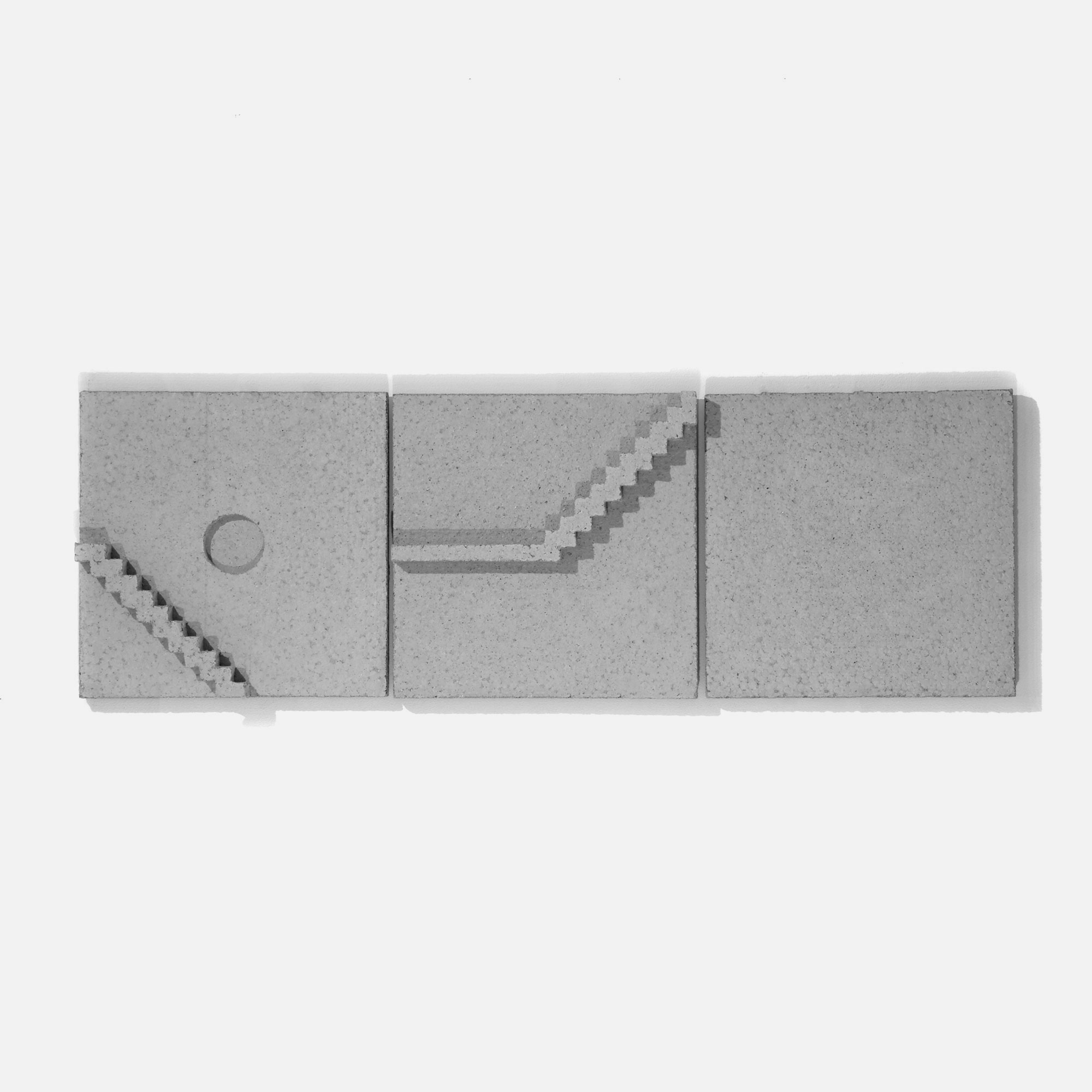 mattia listowski art design objet décoration sculpture béton moulage micro architecture motif mural ville mur édition limitée numérotée signée paris bruxelles 2022