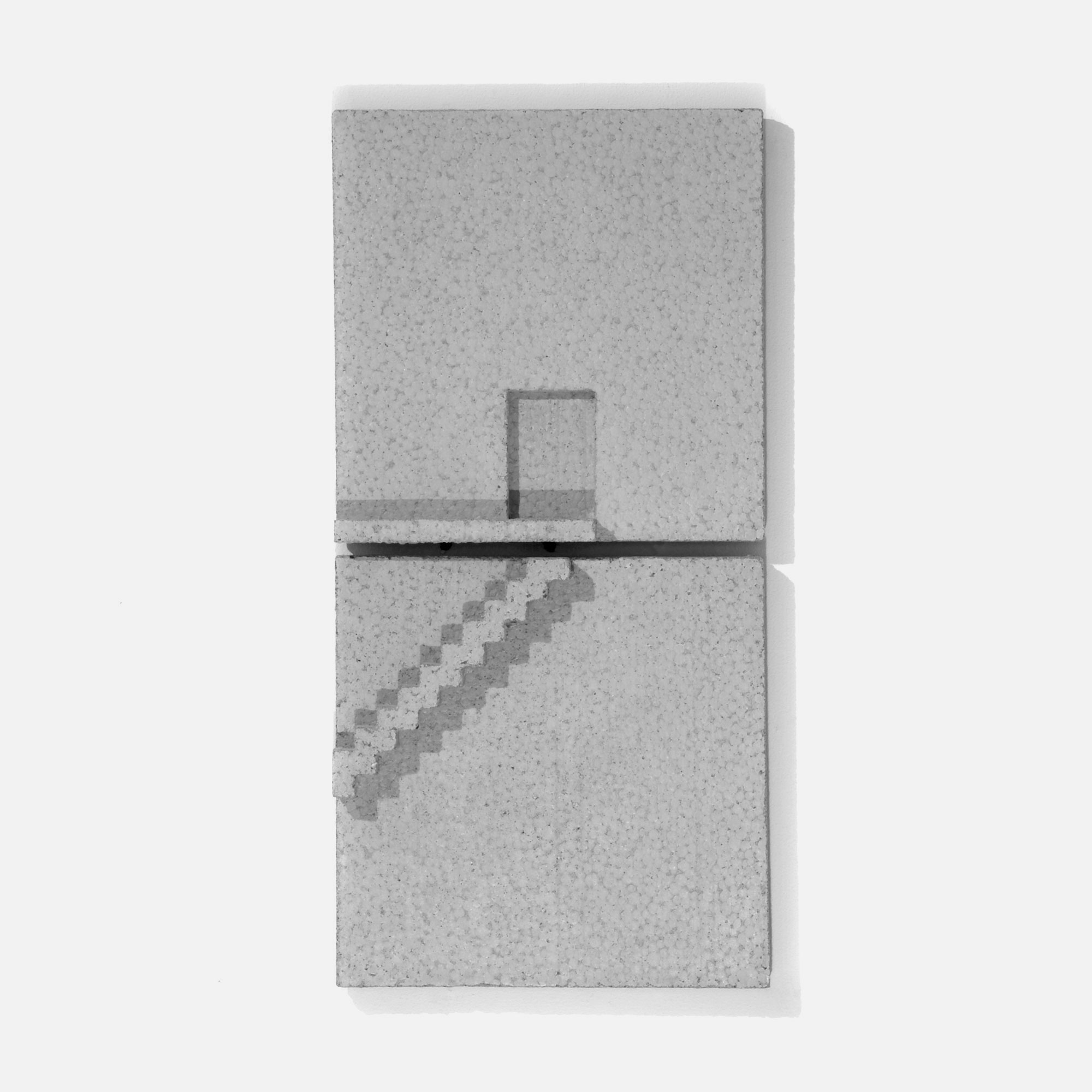 mattia listowski art design objet décoration sculpture béton moulage micro architecture motif mural ville mur édition limitée numérotée signée paris bruxelles 2022