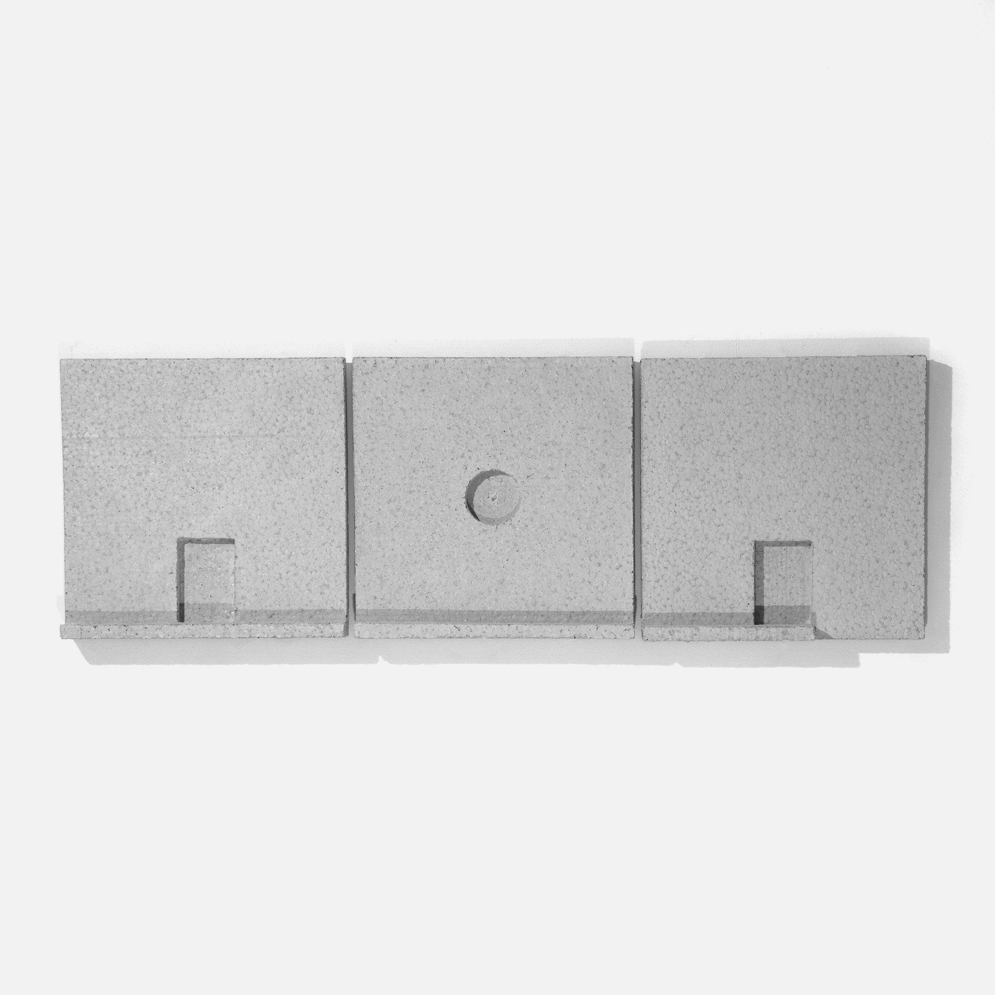 mattia listowski art design objet décoration sculpture béton moulage micro architecture motif mural ville mur édition limitée numérotée signée paris bruxelles 2022