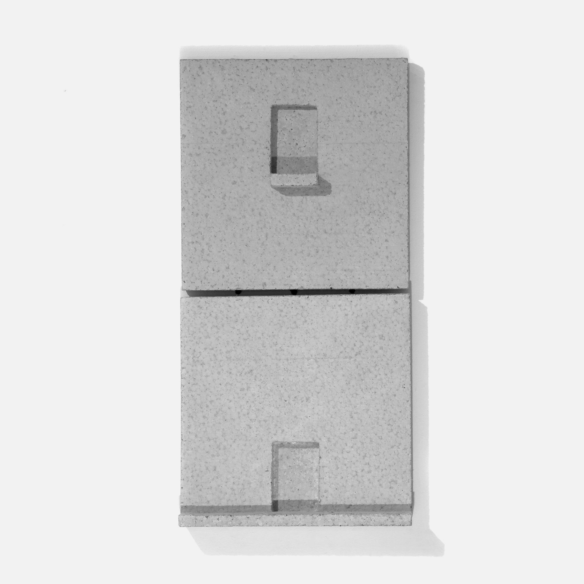 mattia listowski art design objet décoration sculpture béton moulage micro architecture motif mural ville mur édition limitée numérotée signée paris bruxelles 2022