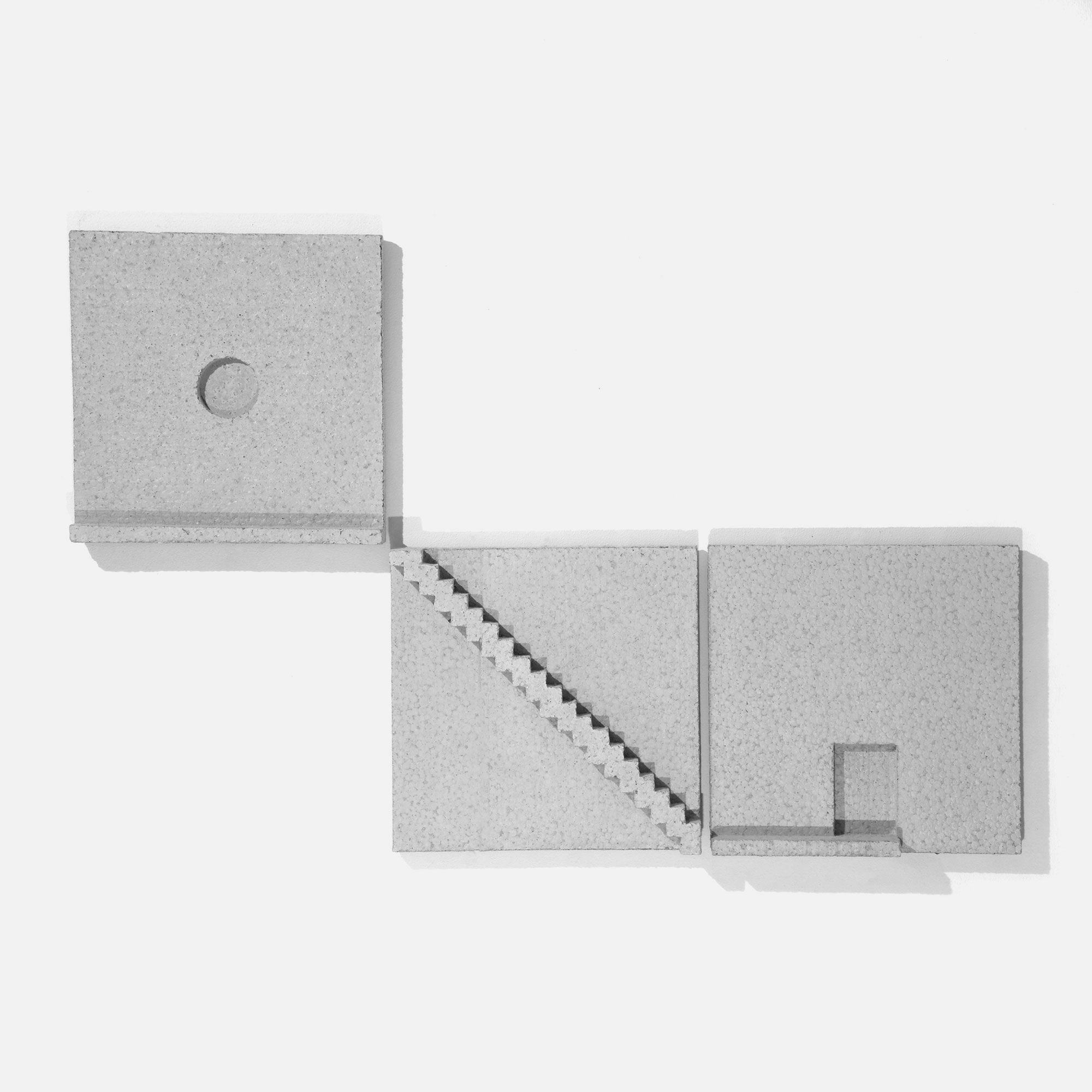 mattia listowski art design objet décoration sculpture béton moulage micro architecture motif mural ville mur édition limitée numérotée signée paris bruxelles 2022