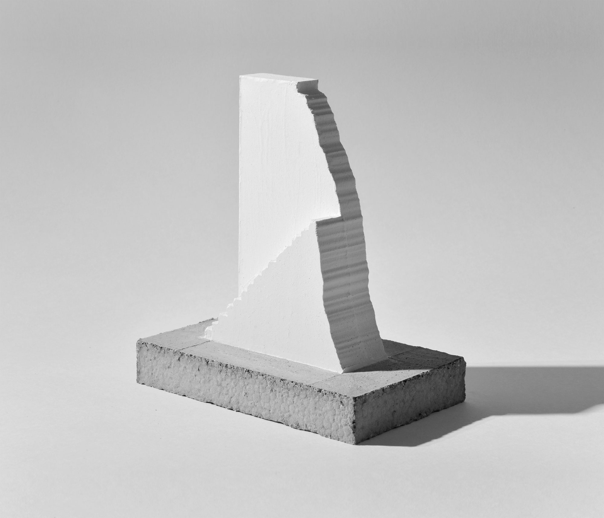 mattia listowski art design objet décoration sculpture béton plâtre moulage micro architecture maquette mur édition limitée numérotée signée paris bruxelles 2025