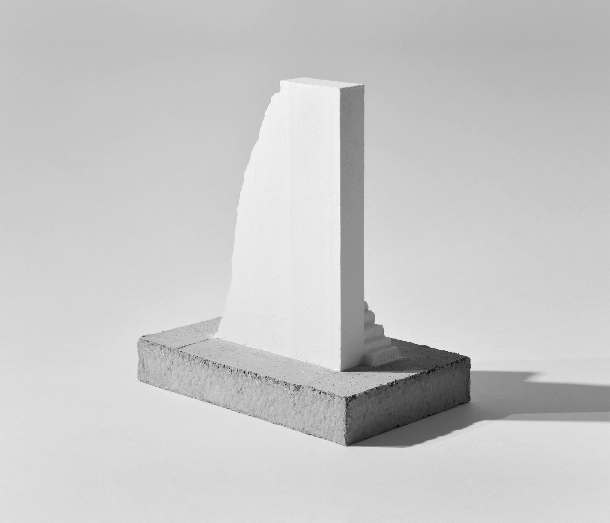 mattia listowski art design objet décoration sculpture béton plâtre moulage micro architecture maquette mur édition limitée numérotée signée paris bruxelles 2025