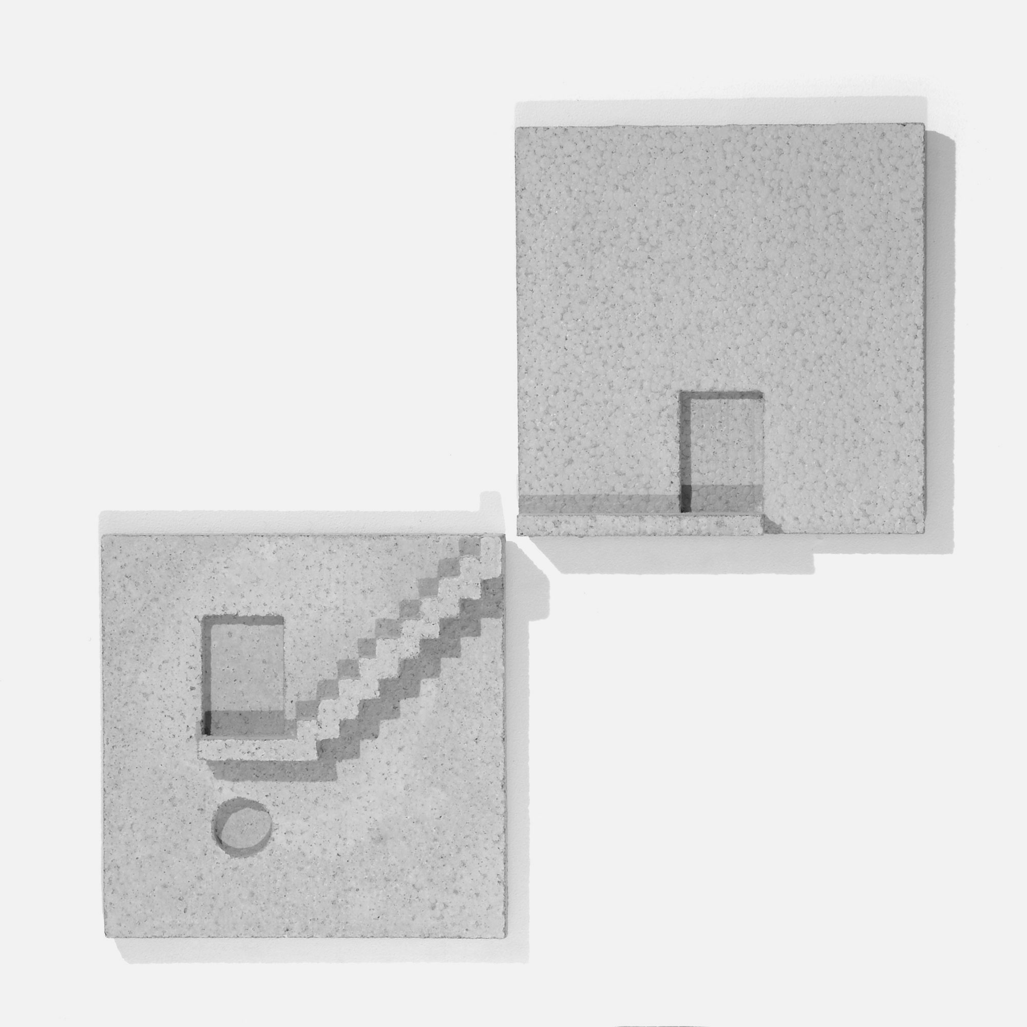 mattia listowski art design objet décoration sculpture béton moulage micro architecture motif mural ville mur édition limitée numérotée signée paris bruxelles 2022