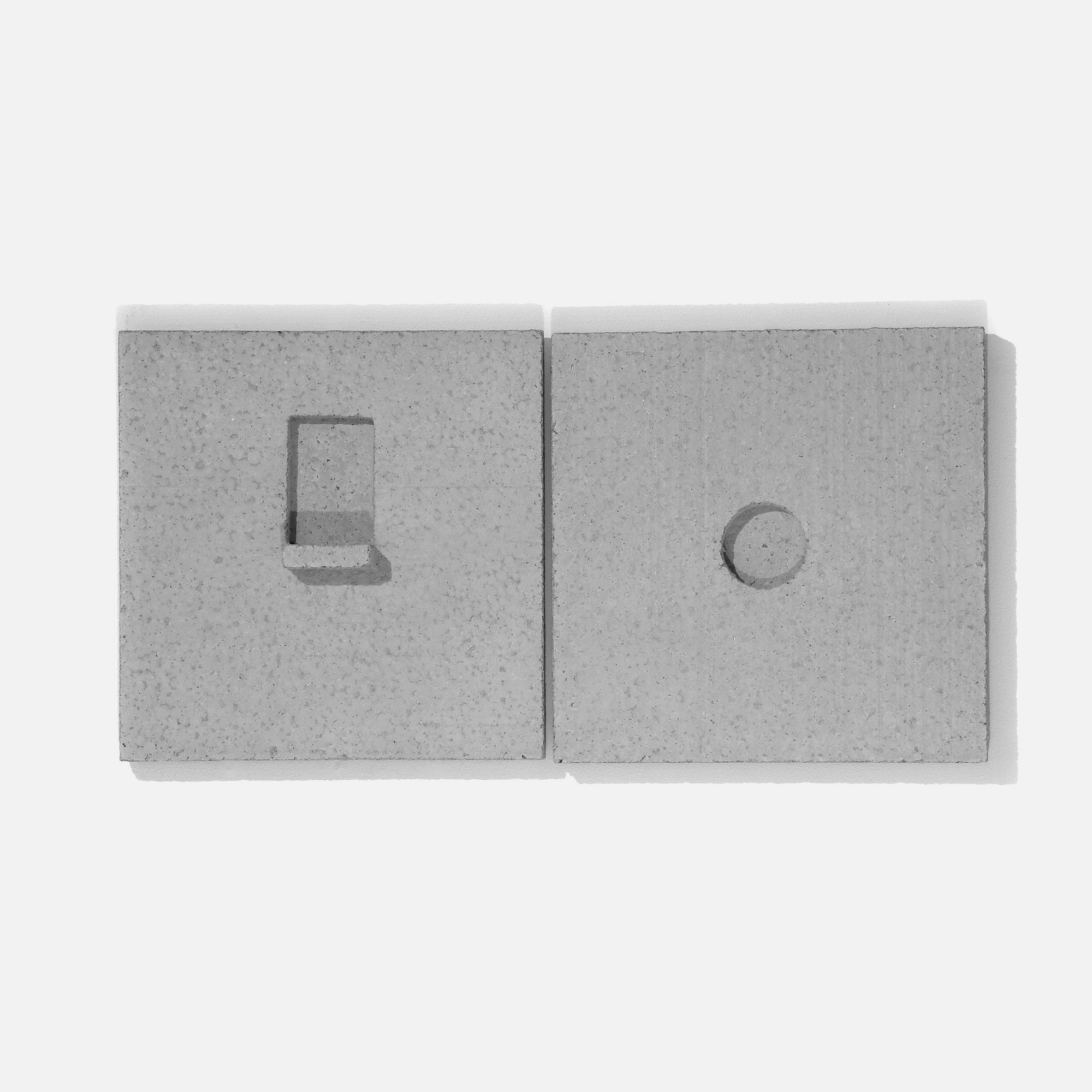 mattia listowski art design objet décoration sculpture béton moulage micro architecture motif mural ville mur édition limitée numérotée signée paris bruxelles 2022