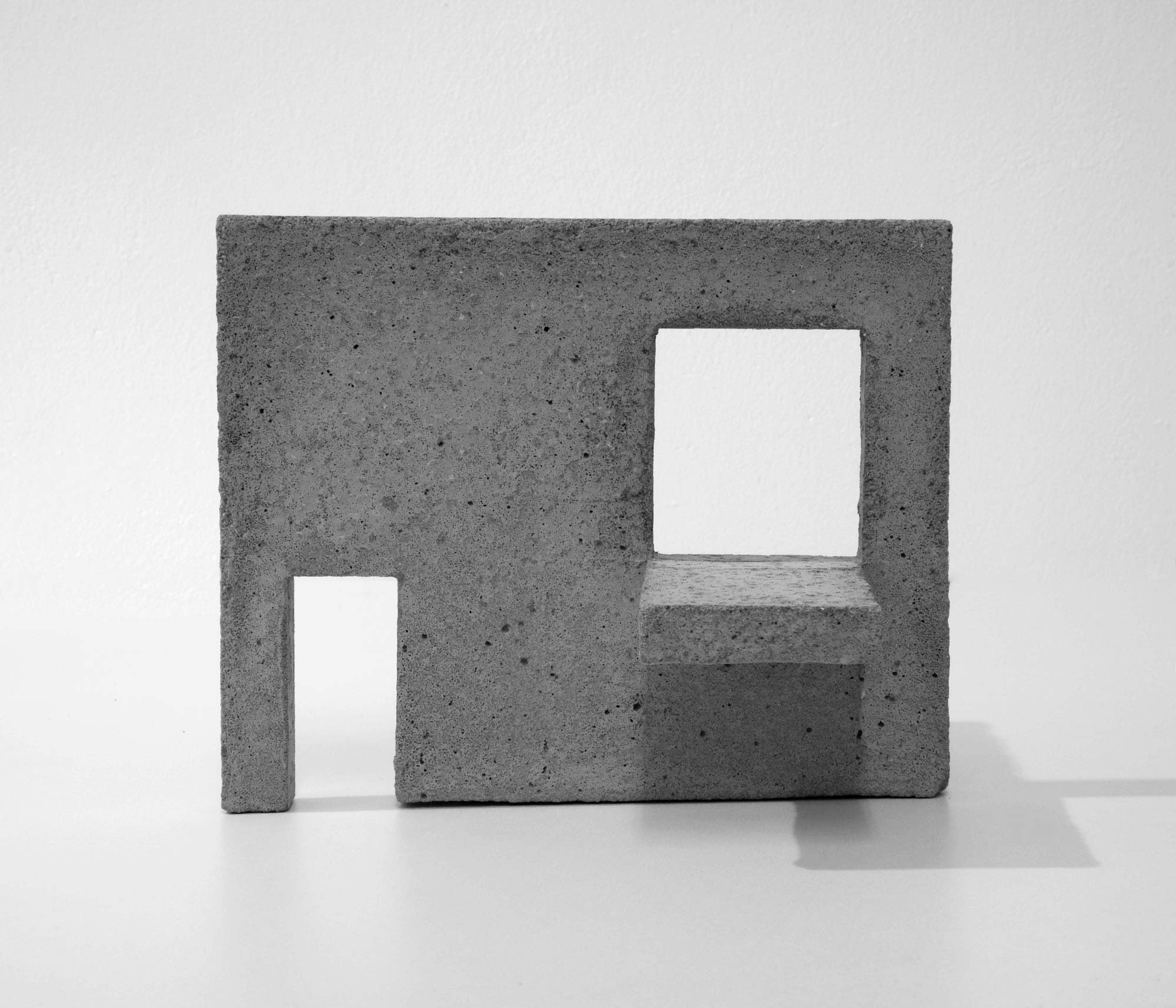 mattia listowski art design objet décoration sculpture béton moulage micro architecture maquette passage 2 édition limitée numérotée signée paris bruxelles 2019