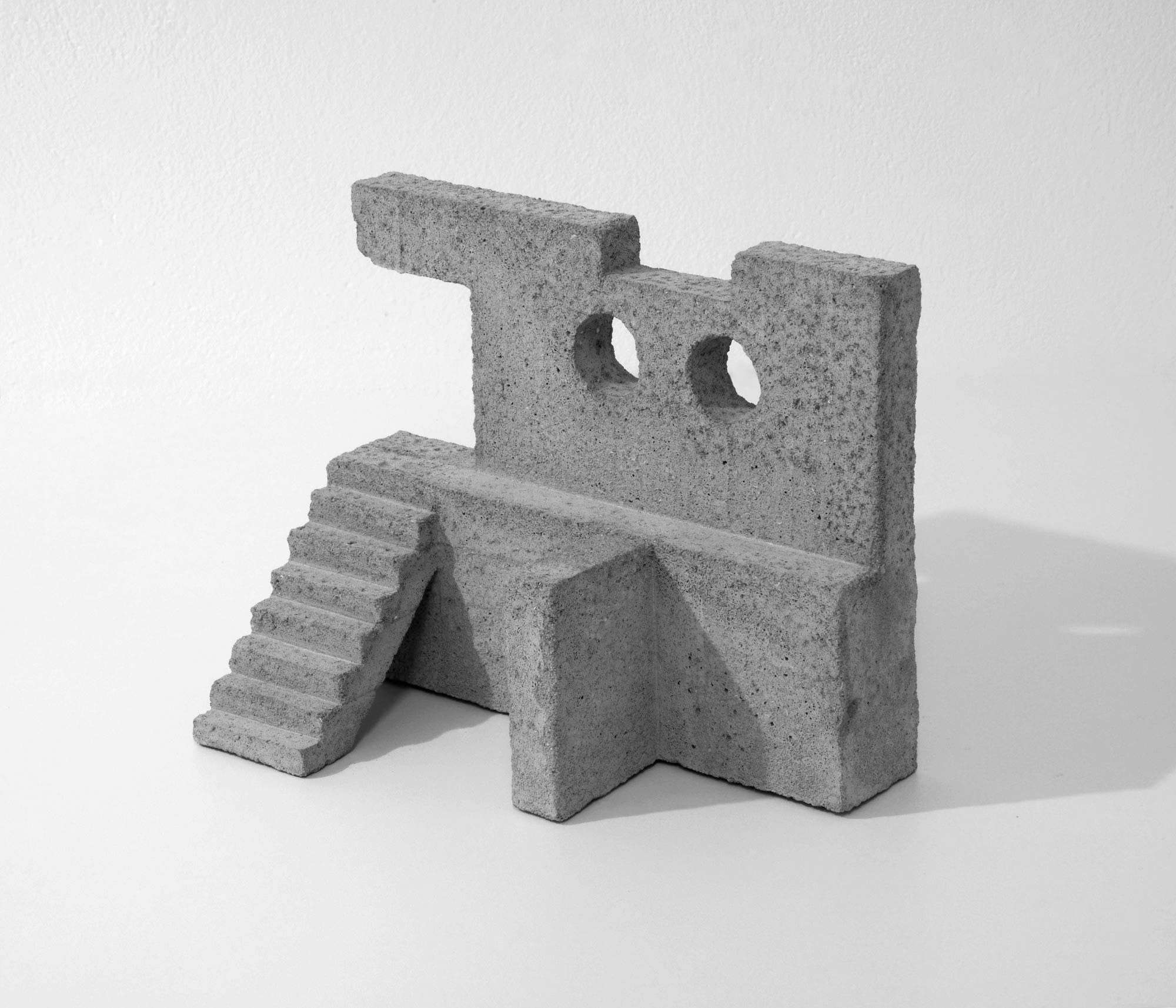 mattia listowski art design objet décoration sculpture béton moulage micro architecture maquette passage 3 édition limitée numérotée signée paris bruxelles 2019