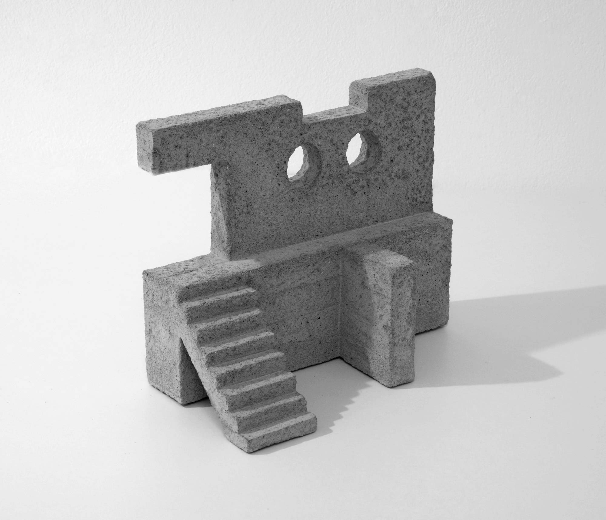 mattia listowski art design objet décoration sculpture béton moulage micro architecture maquette passage 3 édition limitée numérotée signée paris bruxelles 2019