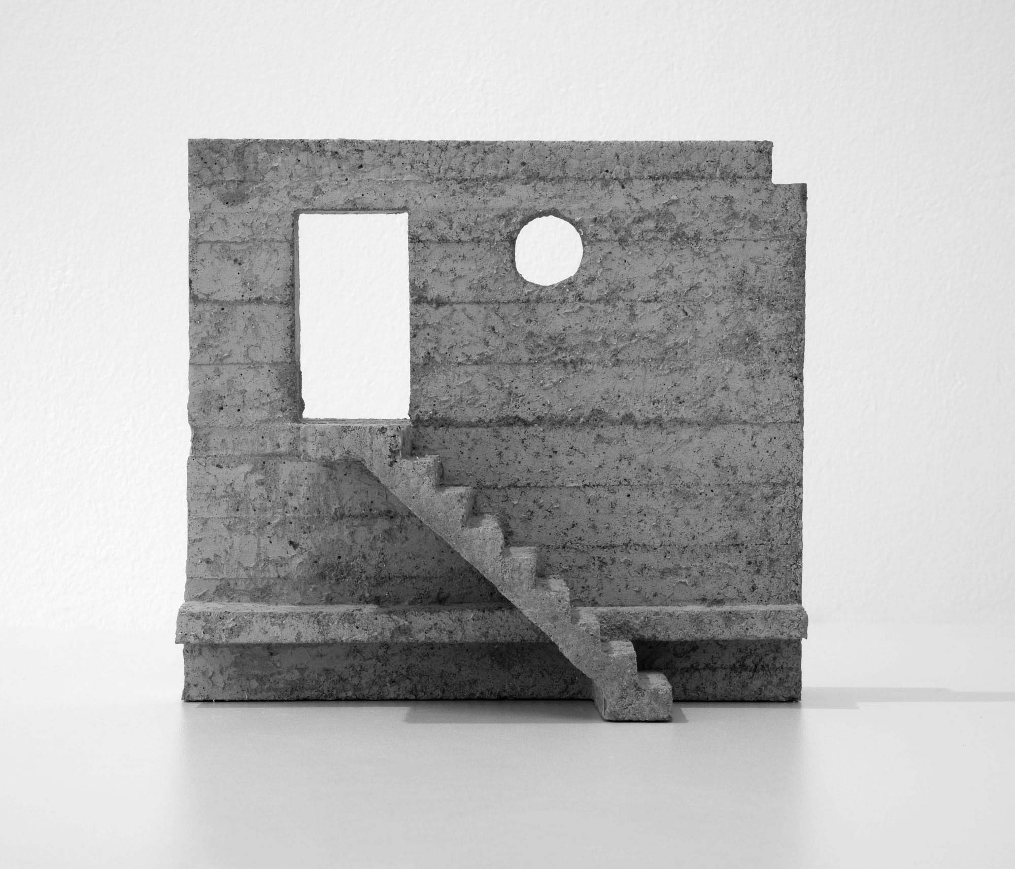 mattia listowski art design objet décoration sculpture béton moulage micro architecture maquette passage édition limitée numérotée signée paris bruxelles 2019