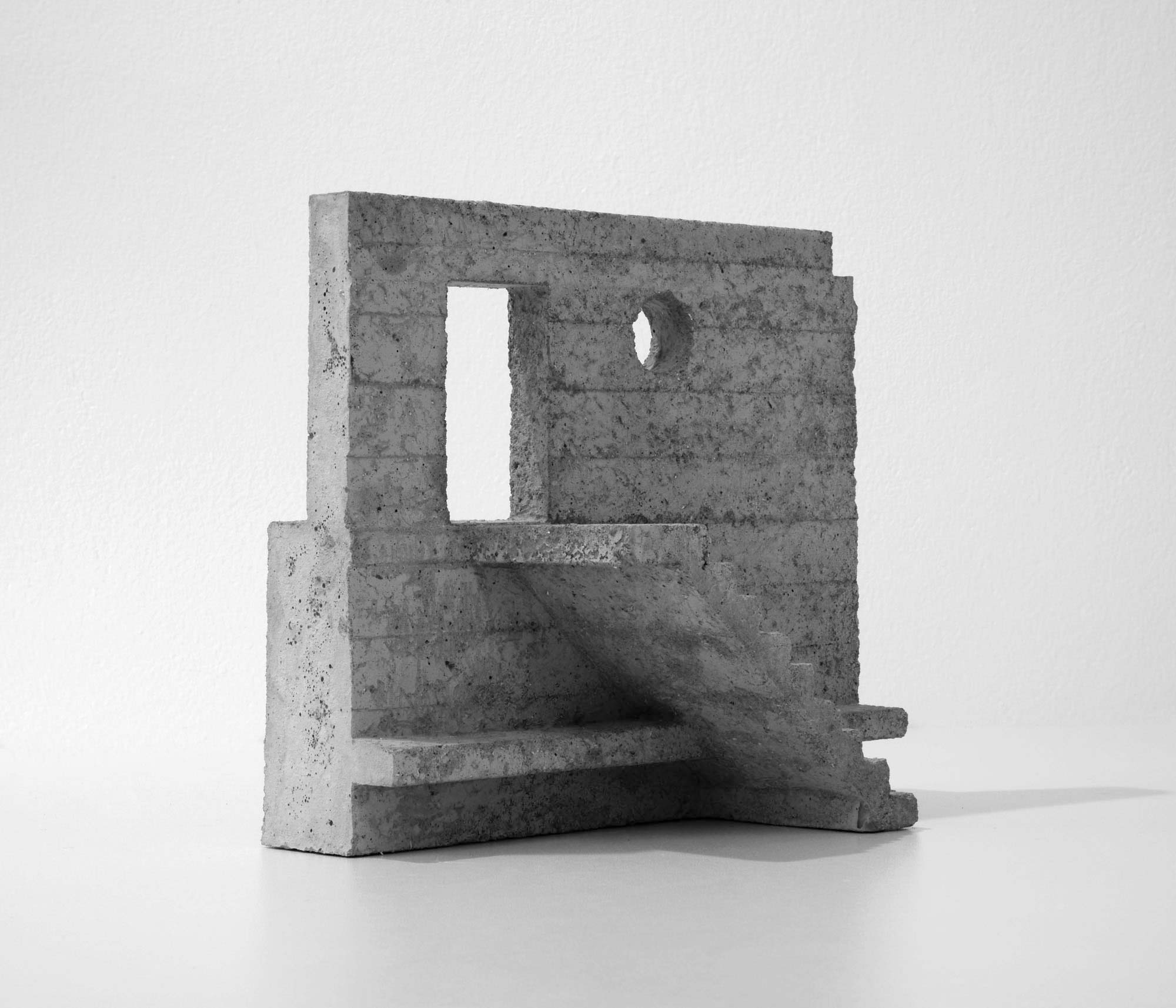 mattia listowski art design objet décoration sculpture béton moulage micro architecture maquette passage édition limitée numérotée signée paris bruxelles 2019