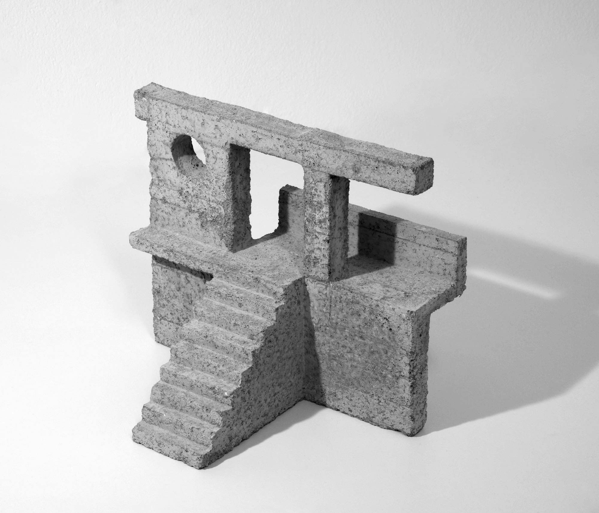 mattia listowski art design objet décoration sculpture béton moulage micro architecture maquette passage 4 édition limitée numérotée signée paris bruxelles 2020