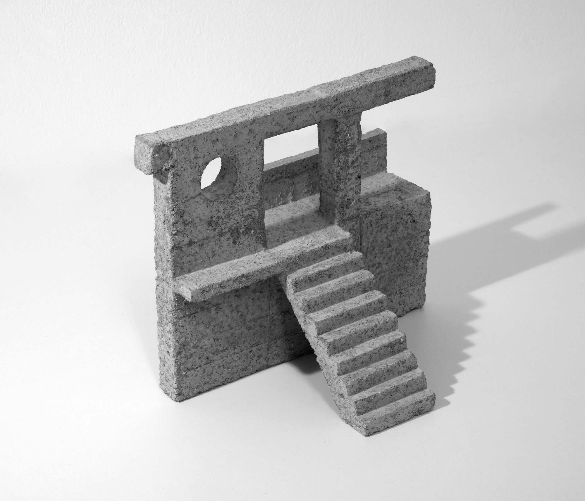 mattia listowski art design objet décoration sculpture béton moulage micro architecture maquette passage 4 édition limitée numérotée signée paris bruxelles 2020