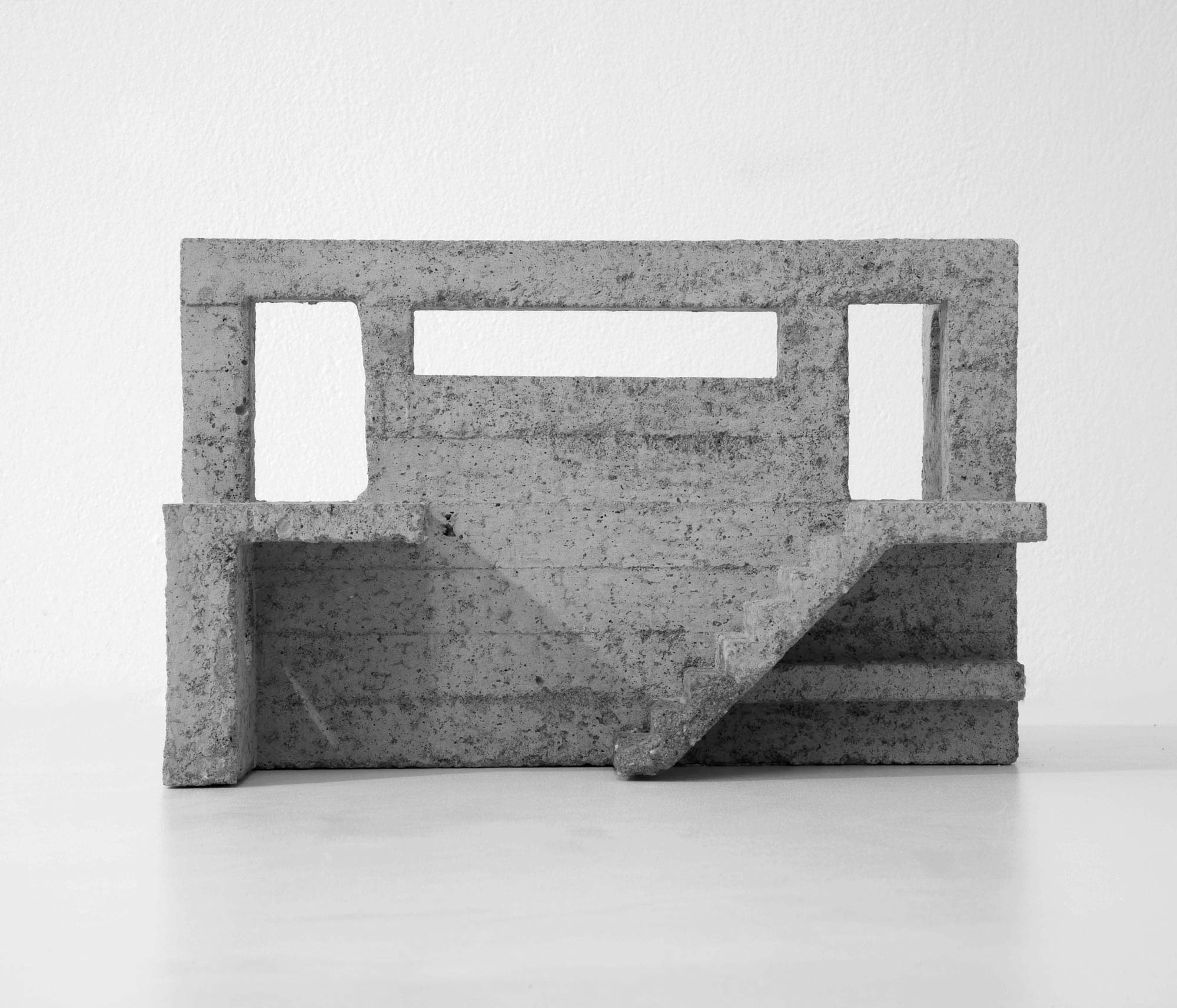 mattia listowski art design objet décoration sculpture béton moulage micro architecture maquette passage 5 édition limitée numérotée signée paris bruxelles 2020