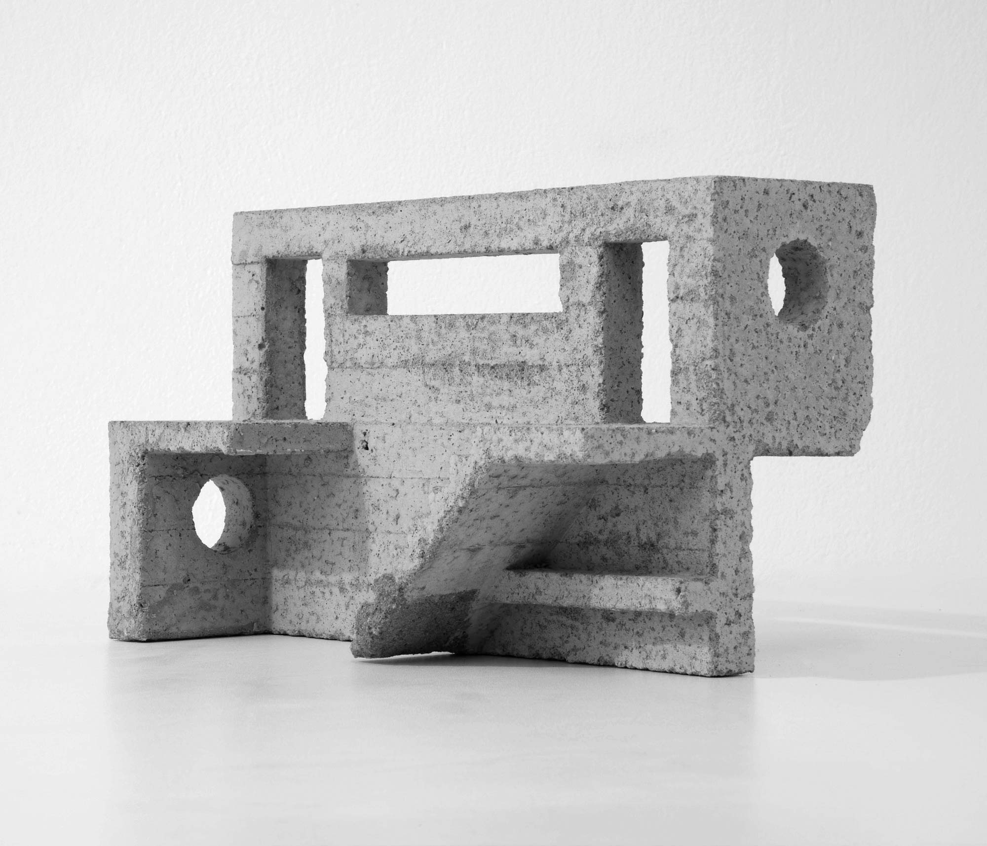 mattia listowski art design objet décoration sculpture béton moulage micro architecture maquette passage 5 édition limitée numérotée signée paris bruxelles 2020