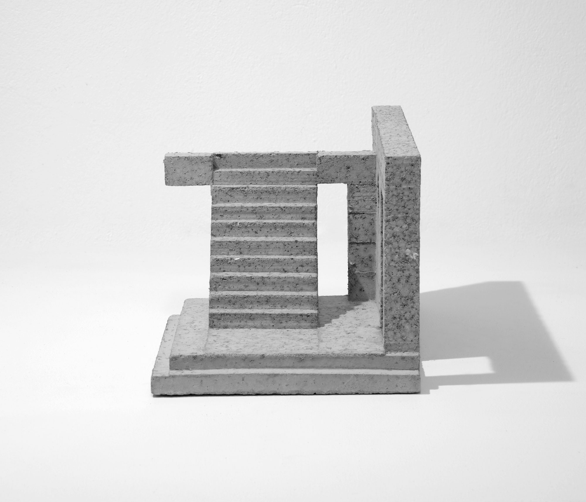 mattia listowski art design objet décoration sculpture béton moulage micro architecture maquette passage 7 édition limitée numérotée signée paris bruxelles 2021