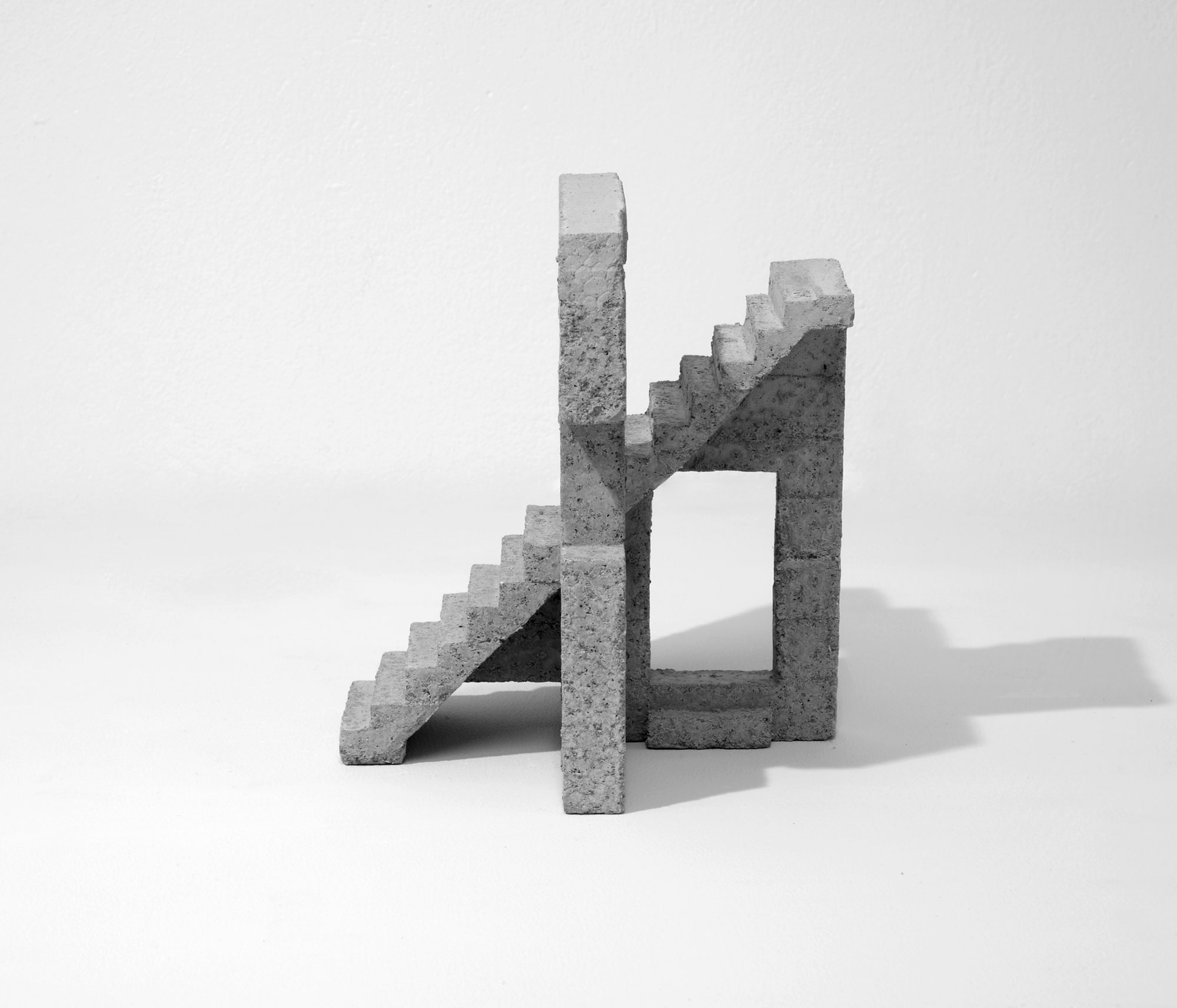 mattia listowski art design objet décoration sculpture béton moulage micro architecture maquette passage 9 édition limitée numérotée signée paris bruxelles 2021