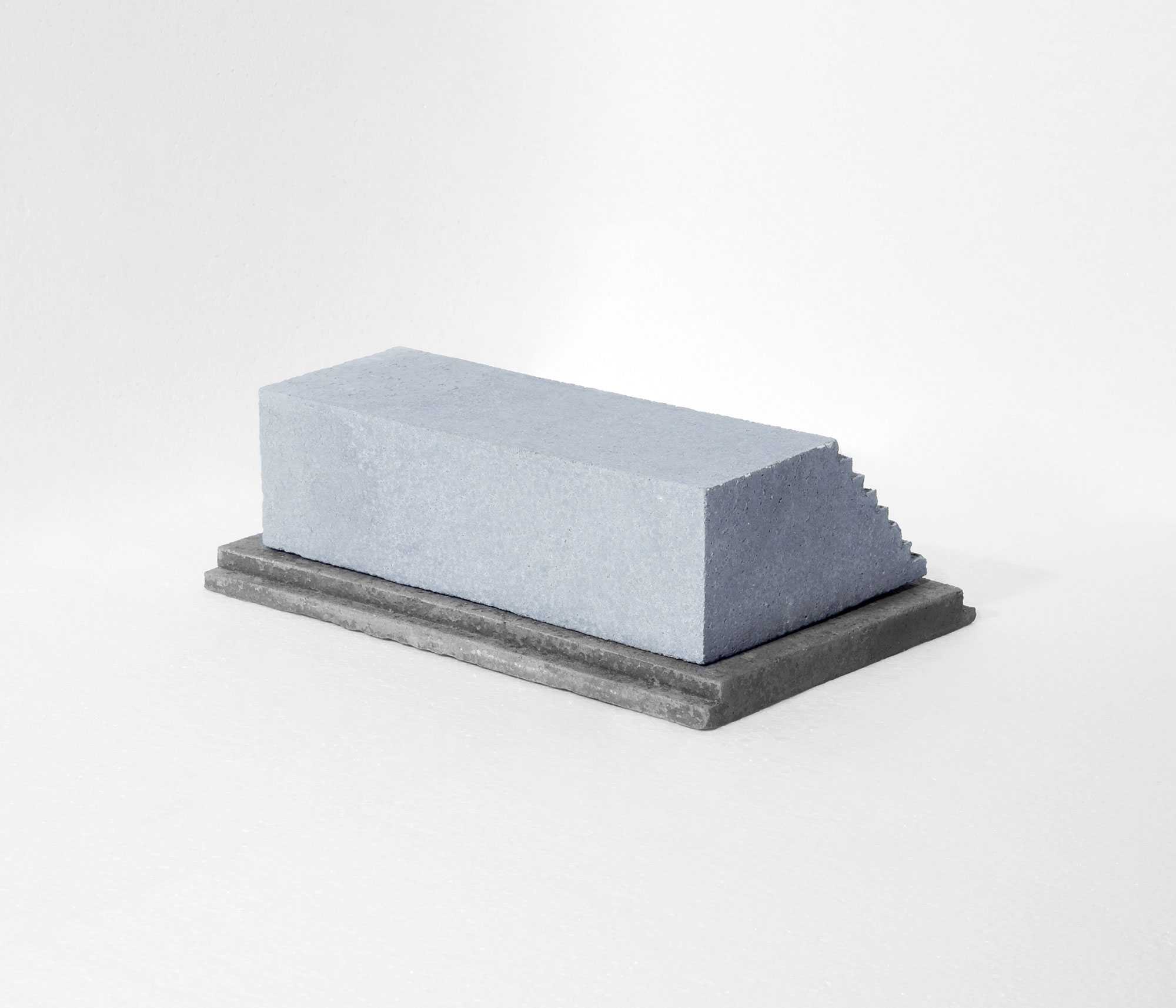 mattia listowski art design objet décoration sculpture béton moulage micro architecture maquette ruine diorama escalier large édition limitée numérotée signée paris bruxelles 2022
