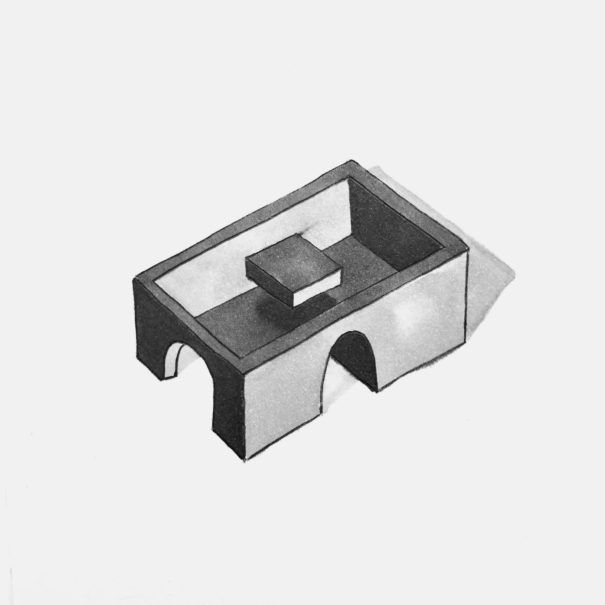 mattia listowski art décoration architecture design dessin réversible encre feutre à alcool bic noir et blanc objet oeuvre édition limitée signée paris bruxelles 2021