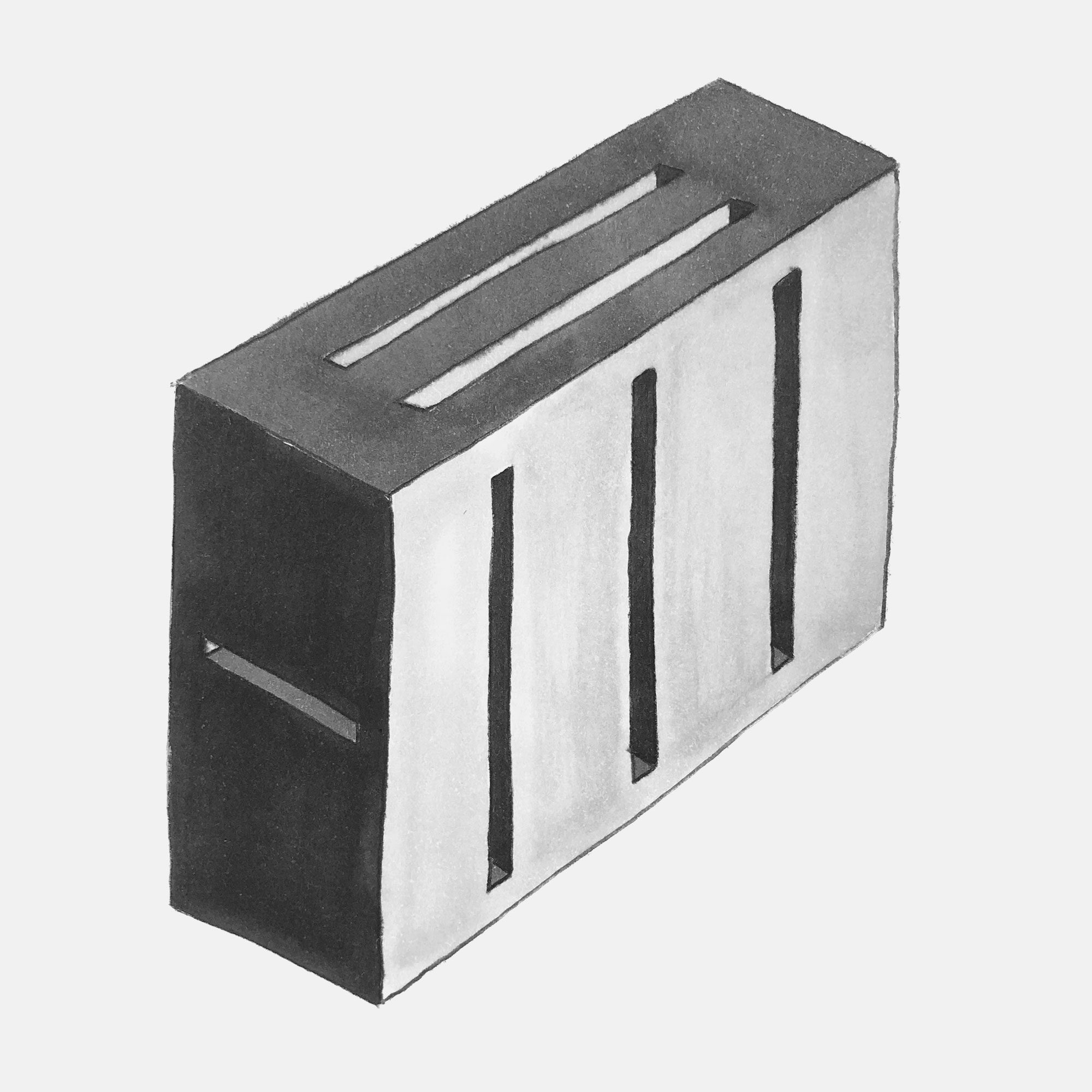 mattia listowski art décoration architecture design dessin réversible encre feutre à alcool bic noir et blanc objet oeuvre édition limitée signée paris bruxelles 2021