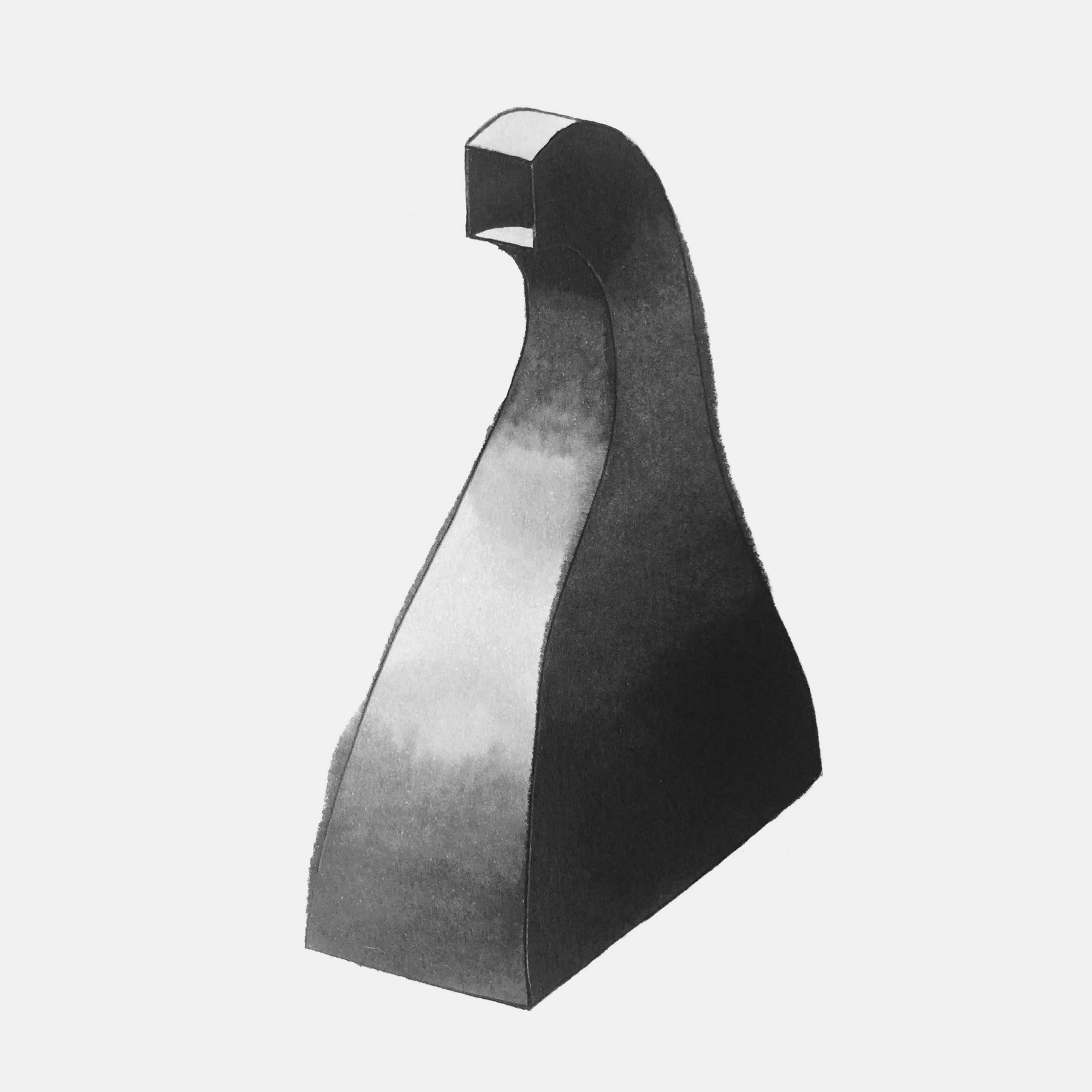 mattia listowski art décoration architecture design dessin réversible encre feutre à alcool bic noir et blanc objet oeuvre édition limitée signée paris bruxelles 2021