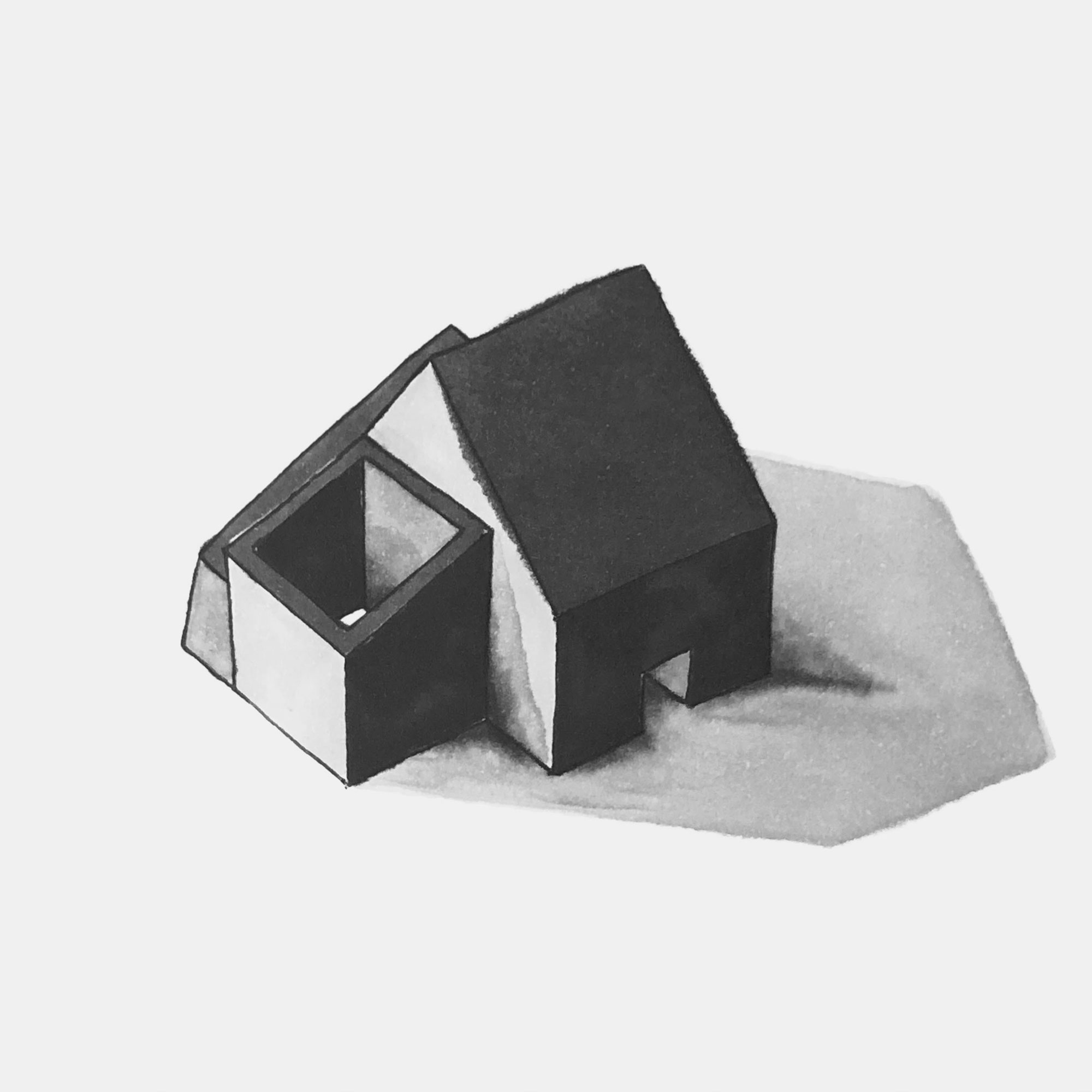 mattia listowski art décoration architecture design dessin réversible encre feutre à alcool bic noir et blanc objet oeuvre édition limitée signée paris bruxelles 2021