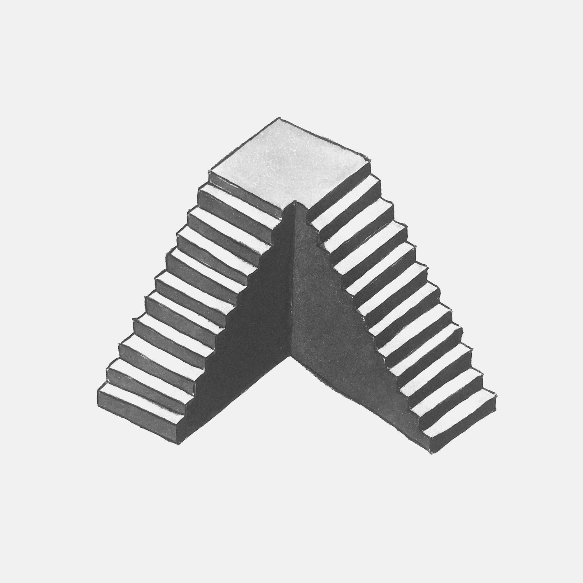 mattia listowski art décoration architecture design dessin réversible encre feutre à alcool bic noir et blanc objet oeuvre édition limitée signée paris bruxelles 2021