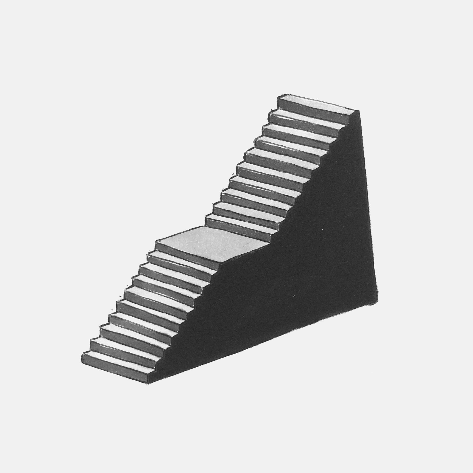 mattia listowski art décoration architecture design dessin réversible encre feutre à alcool bic noir et blanc objet oeuvre édition limitée signée paris bruxelles 2021