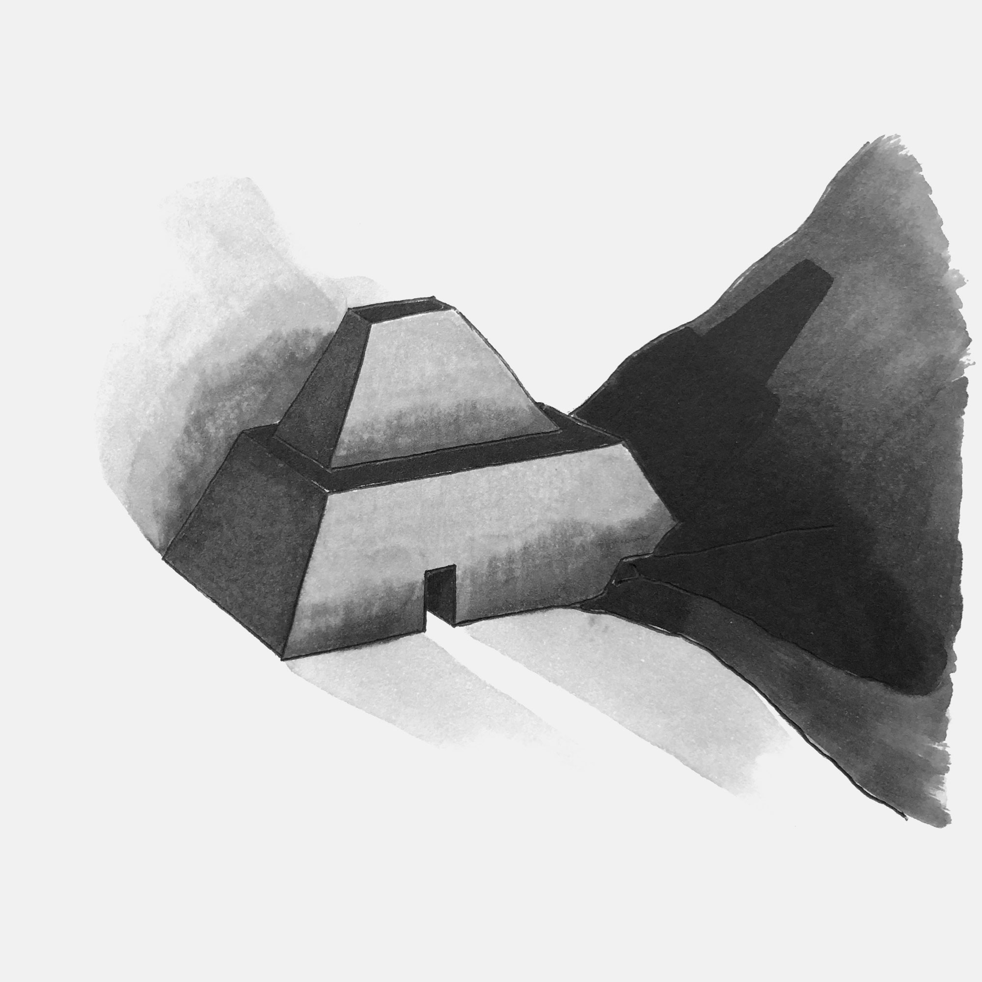 mattia listowski art décoration architecture design dessin réversible encre feutre à alcool bic noir et blanc objet oeuvre édition limitée signée paris bruxelles 2021