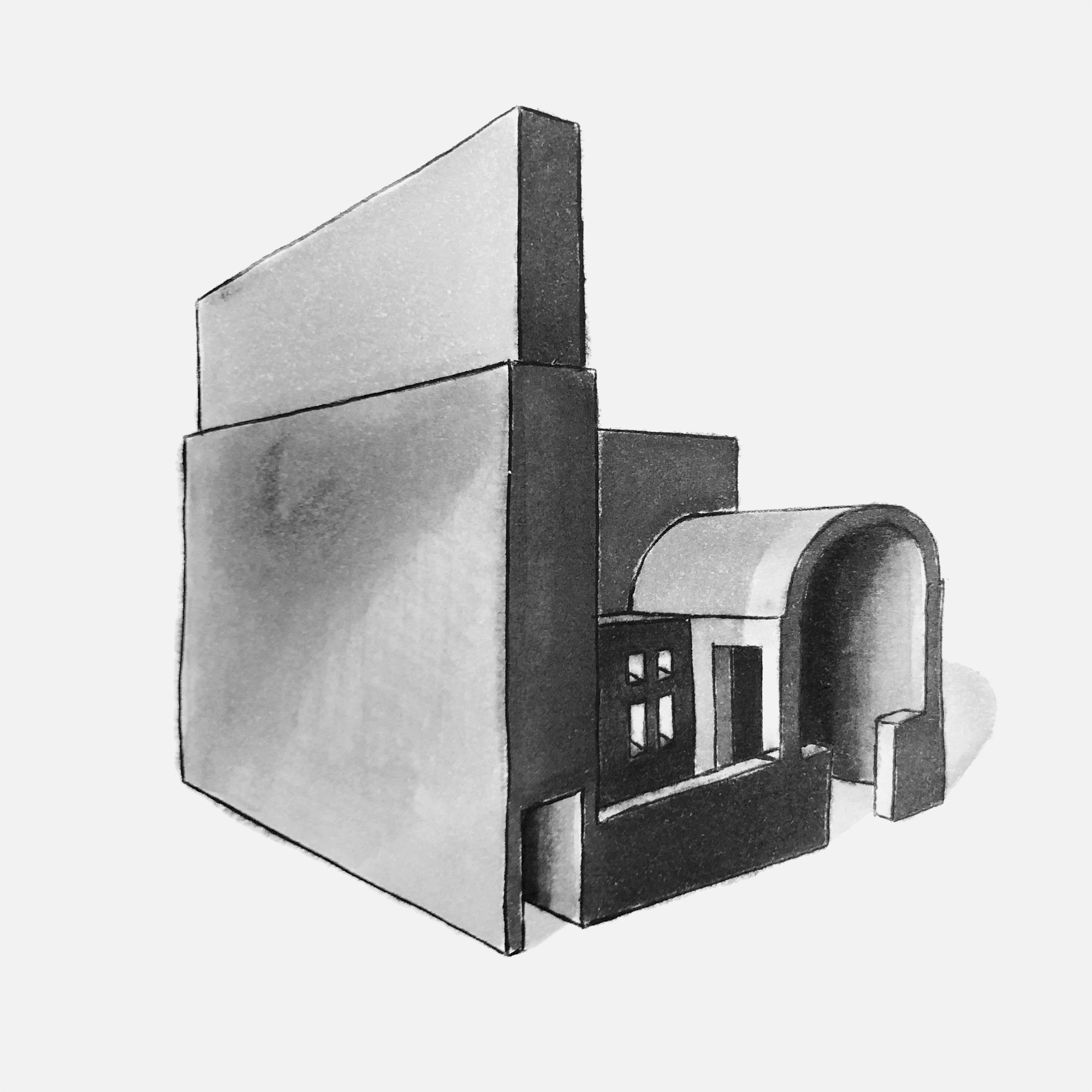 mattia listowski art décoration architecture design dessin réversible encre feutre à alcool bic noir et blanc objet oeuvre édition limitée signée paris bruxelles 2021