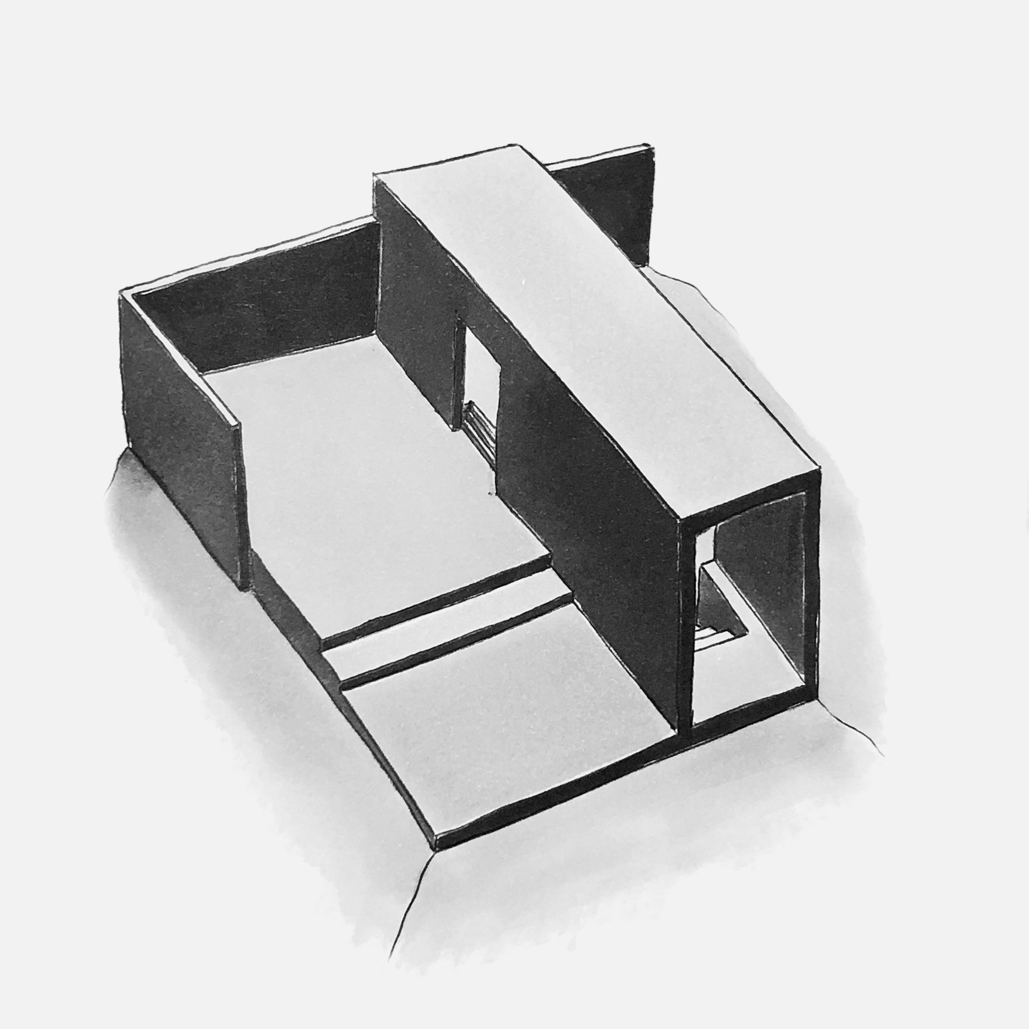 mattia listowski art décoration architecture design dessin réversible encre feutre à alcool bic noir et blanc objet oeuvre édition limitée signée paris bruxelles 2021