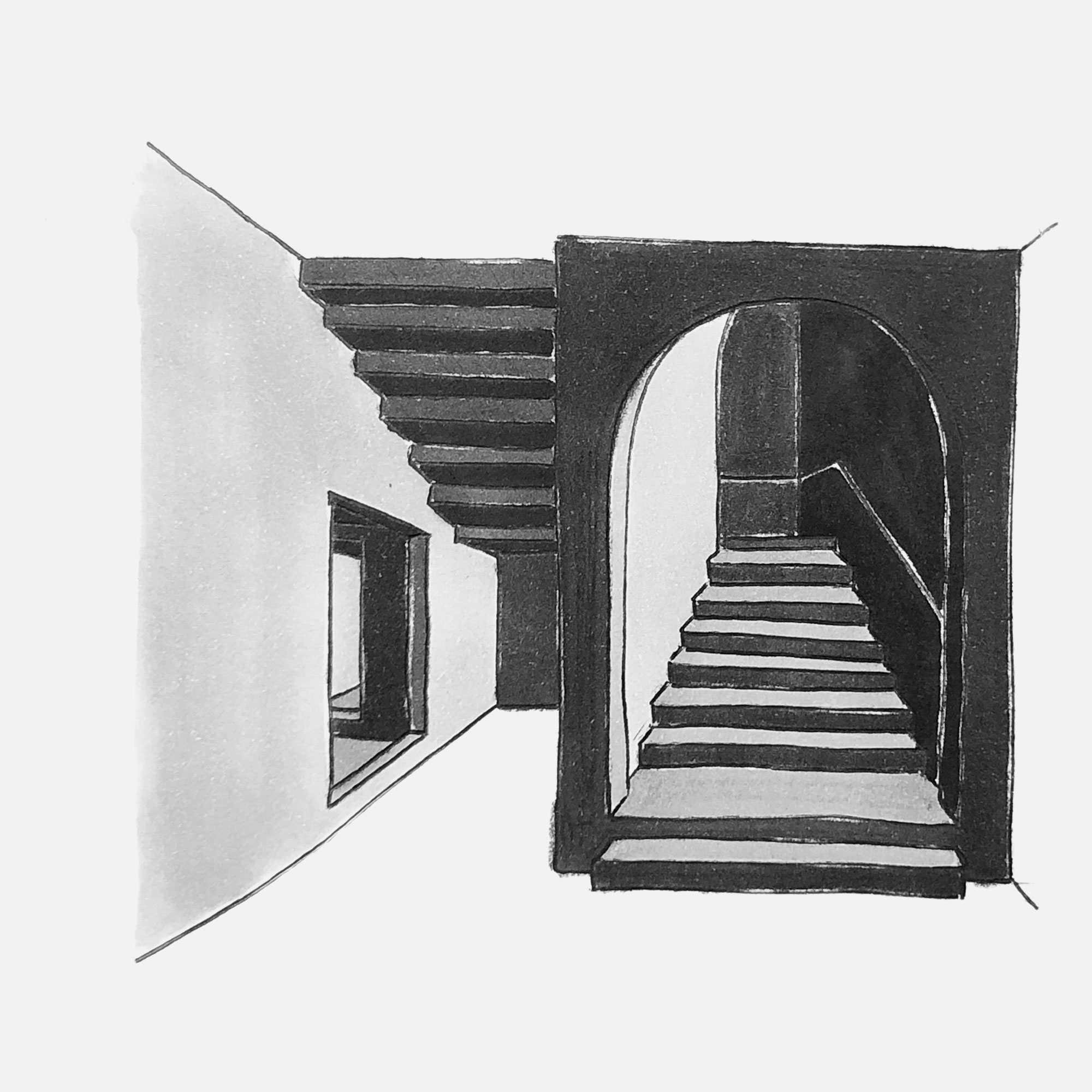 mattia listowski art décoration architecture design dessin réversible encre feutre à alcool bic noir et blanc objet oeuvre édition limitée signée paris bruxelles 2021