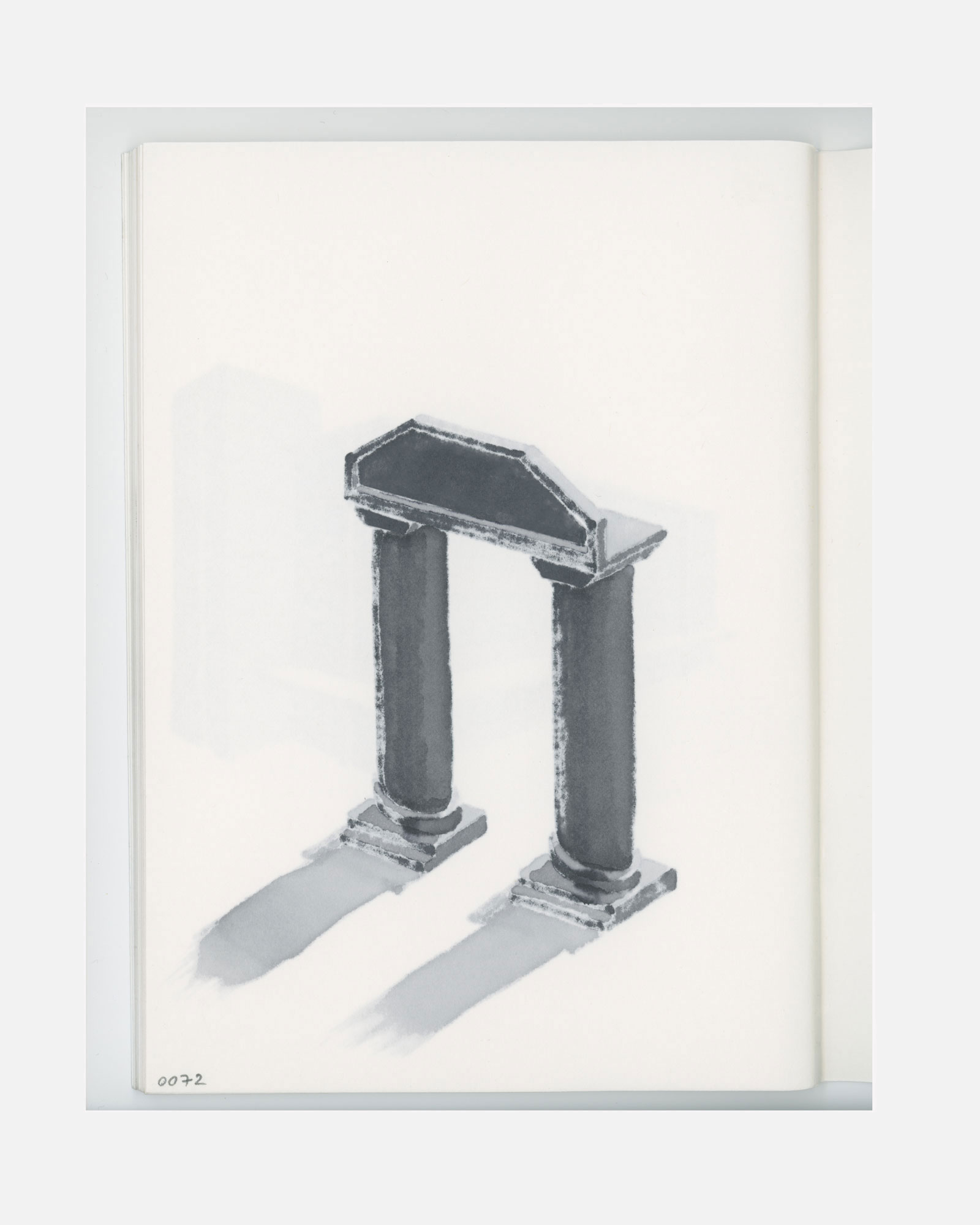 mattia listowski art décoration architecture design dessin réversible encre feutre à alcool bic noir et blanc objet oeuvre édition limitée signée paris bruxelles 2019
